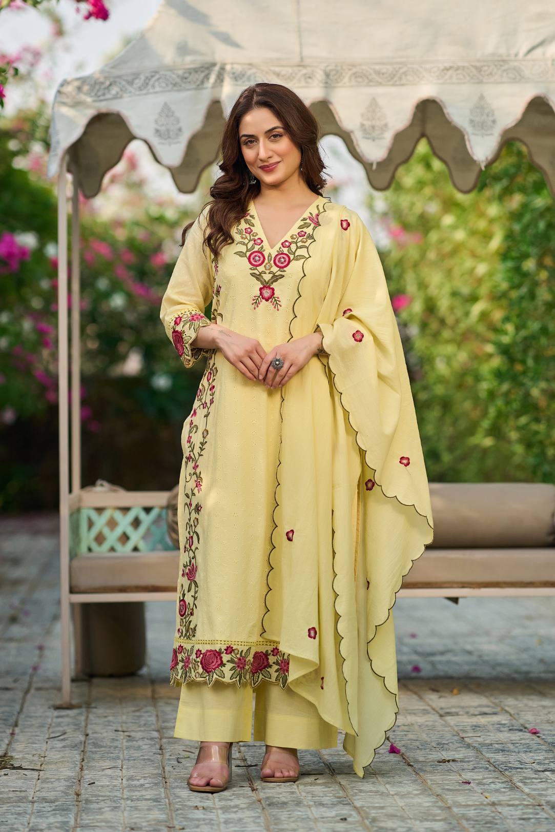 Lemon Petal Suit Set