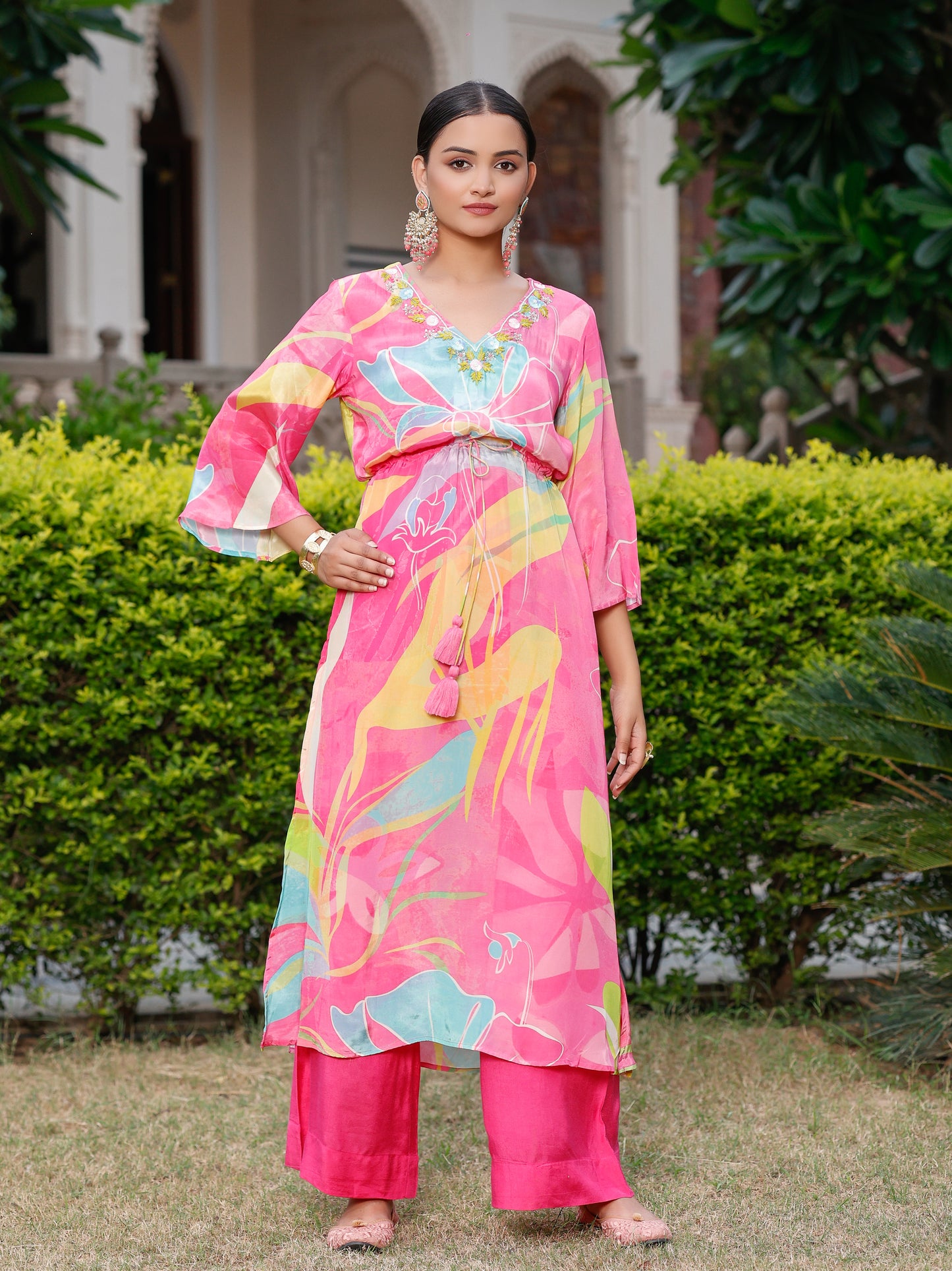 Nude Pink Kurta Set