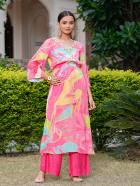 Nude Pink Kurta Set
