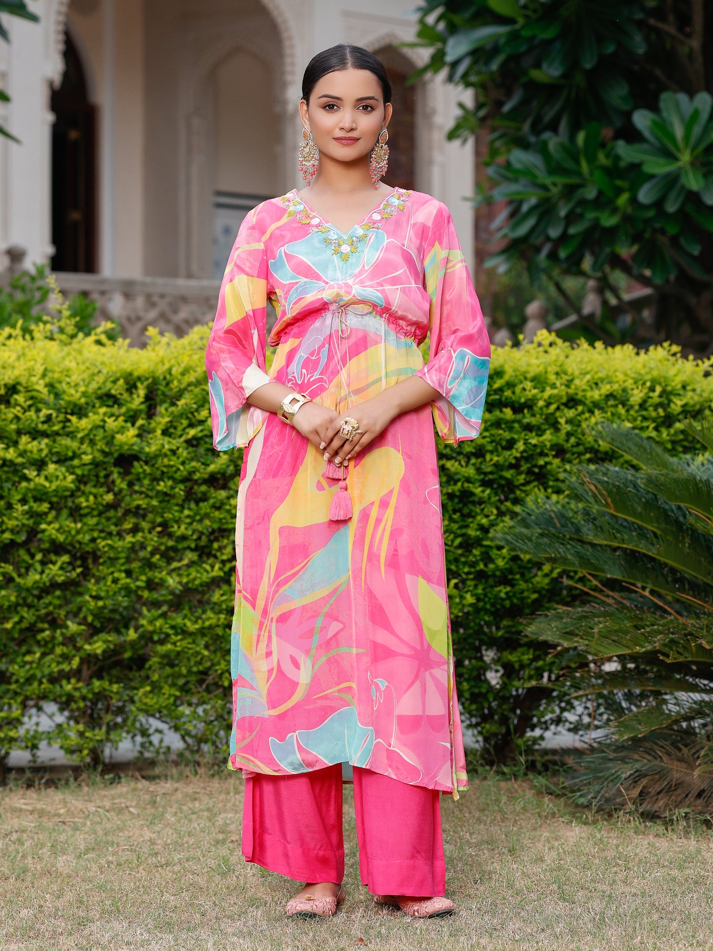 Nude Pink Kurta Set
