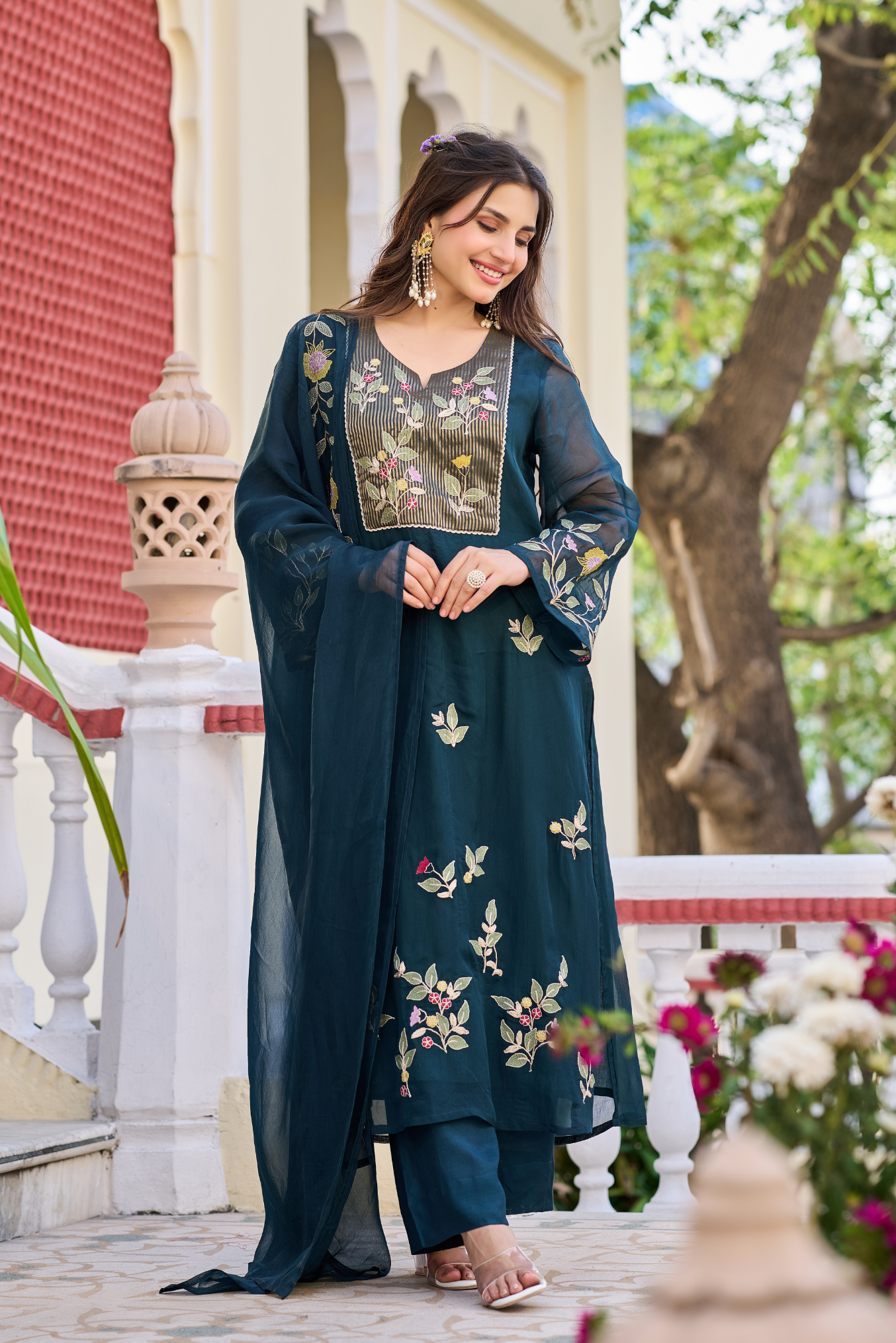 Emerald Grace Suit Set