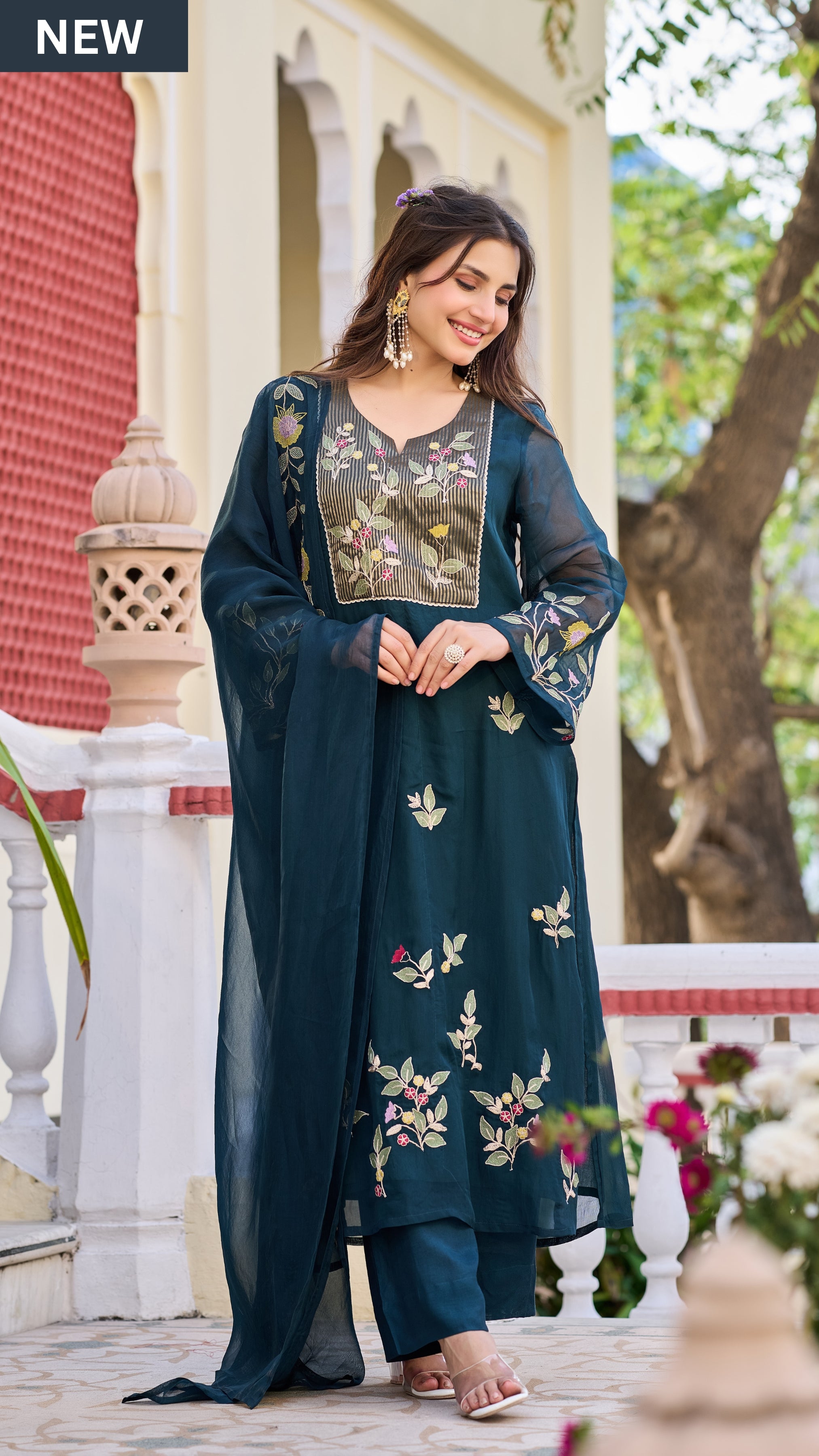 Emerald Grace Suit Set