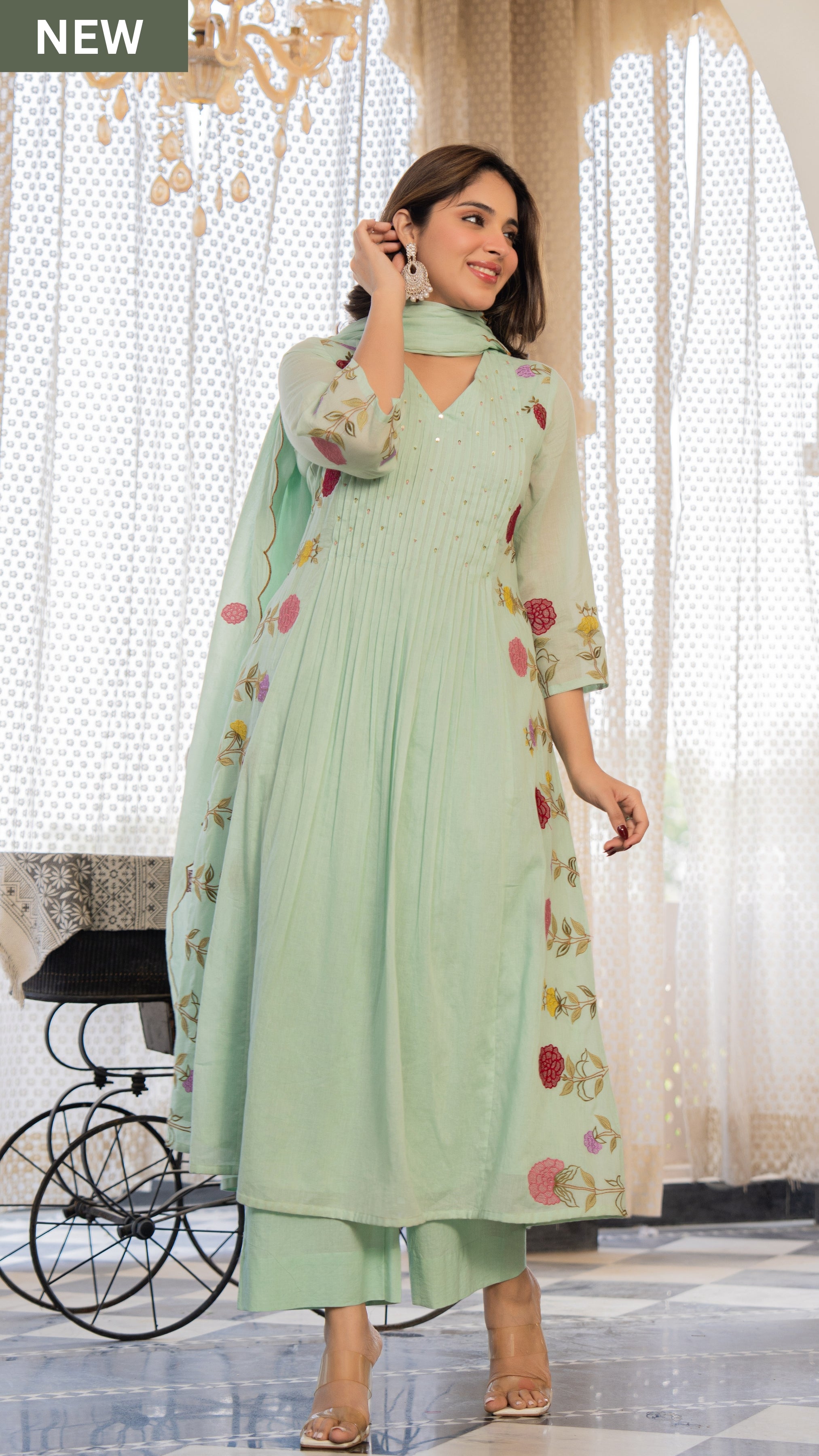 Mint Petal Dream Suit Set