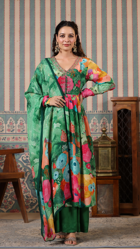 Shamrock Green Suit Set