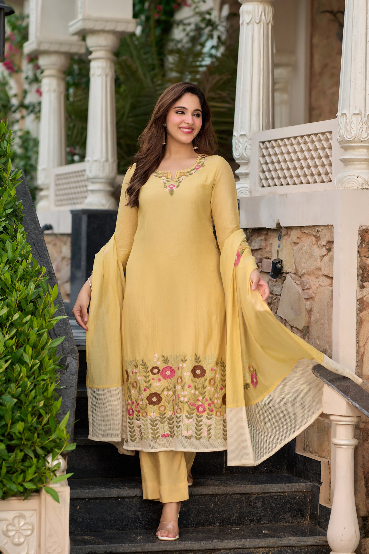 Honey Blossom Kurta Set