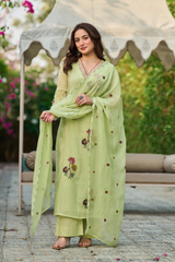 Pistachio Green Suit Set