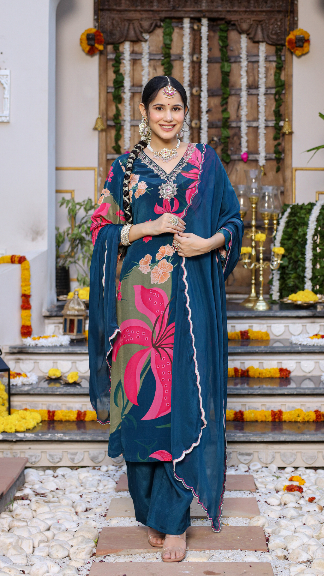 Royal Blue Suit Set