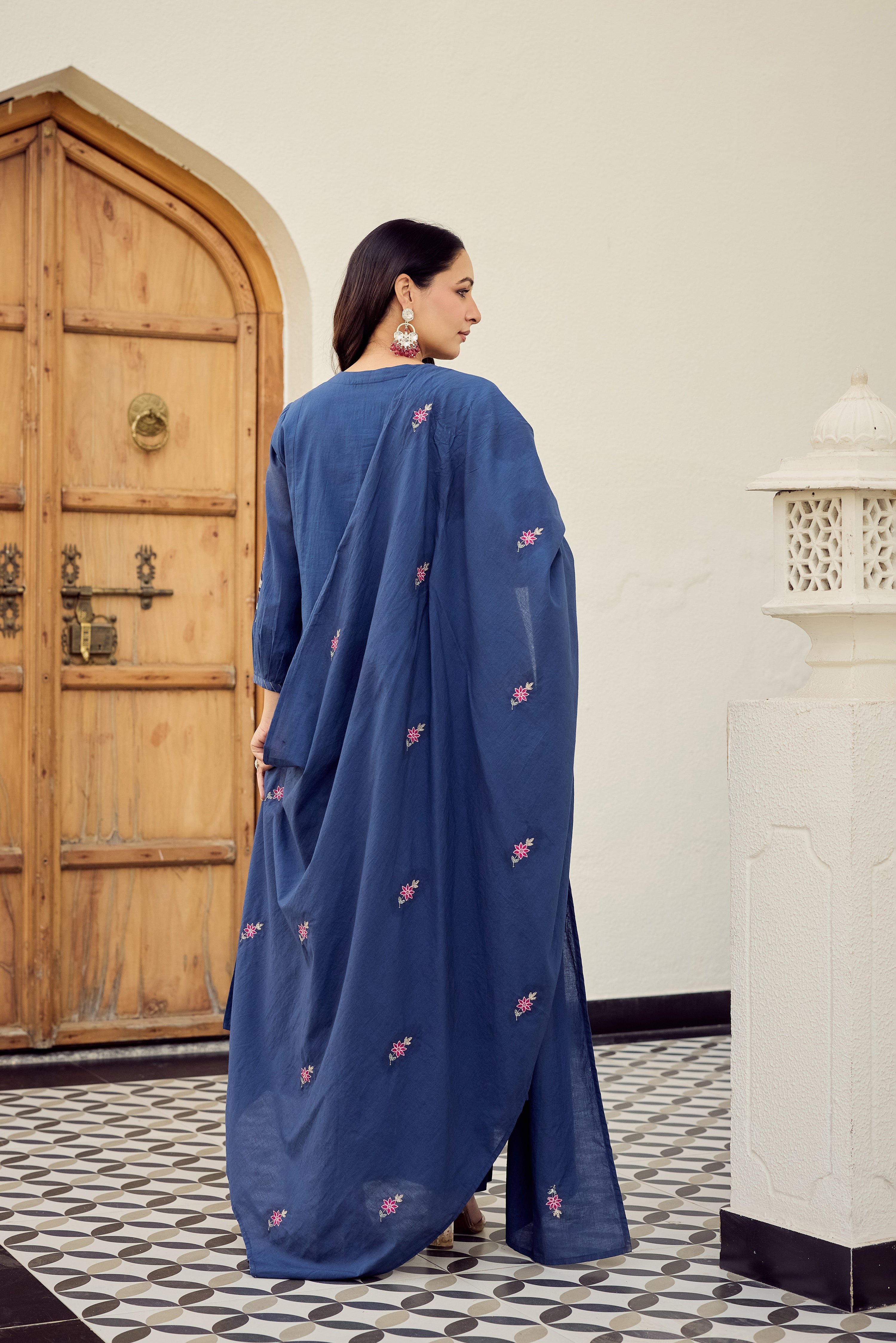 Midnight Bloom Suit Set