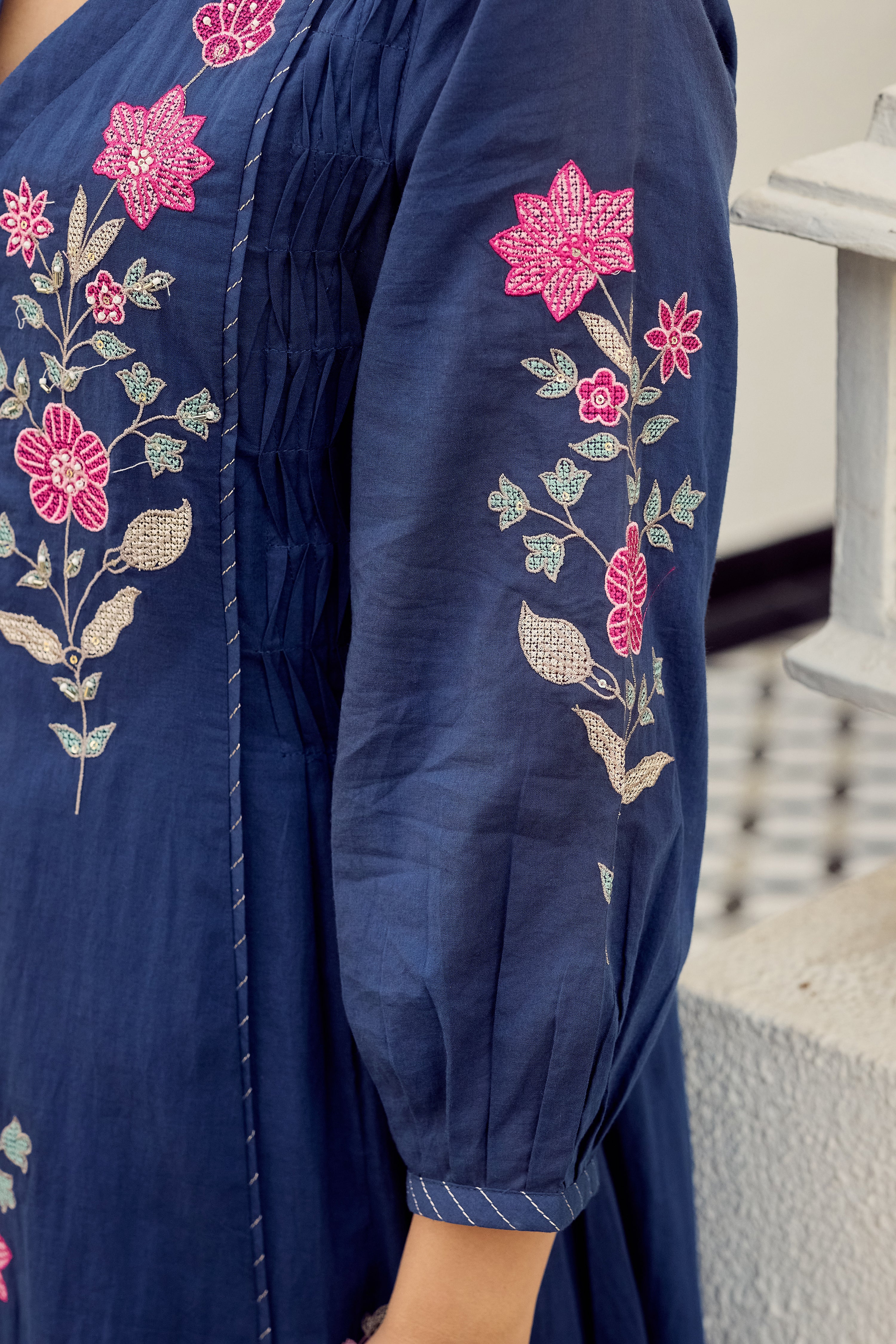 Midnight Bloom Suit Set