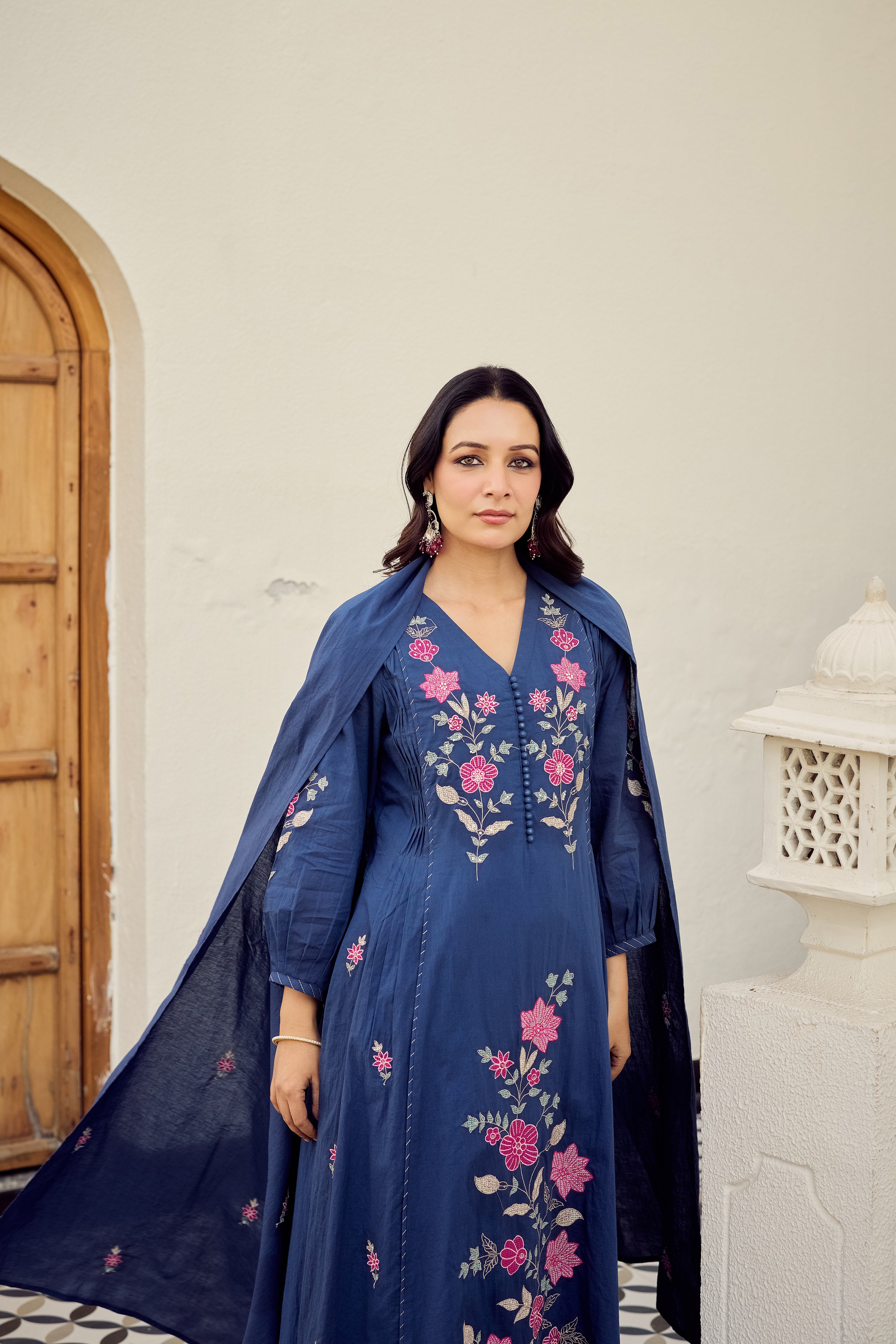 Midnight Bloom Suit Set