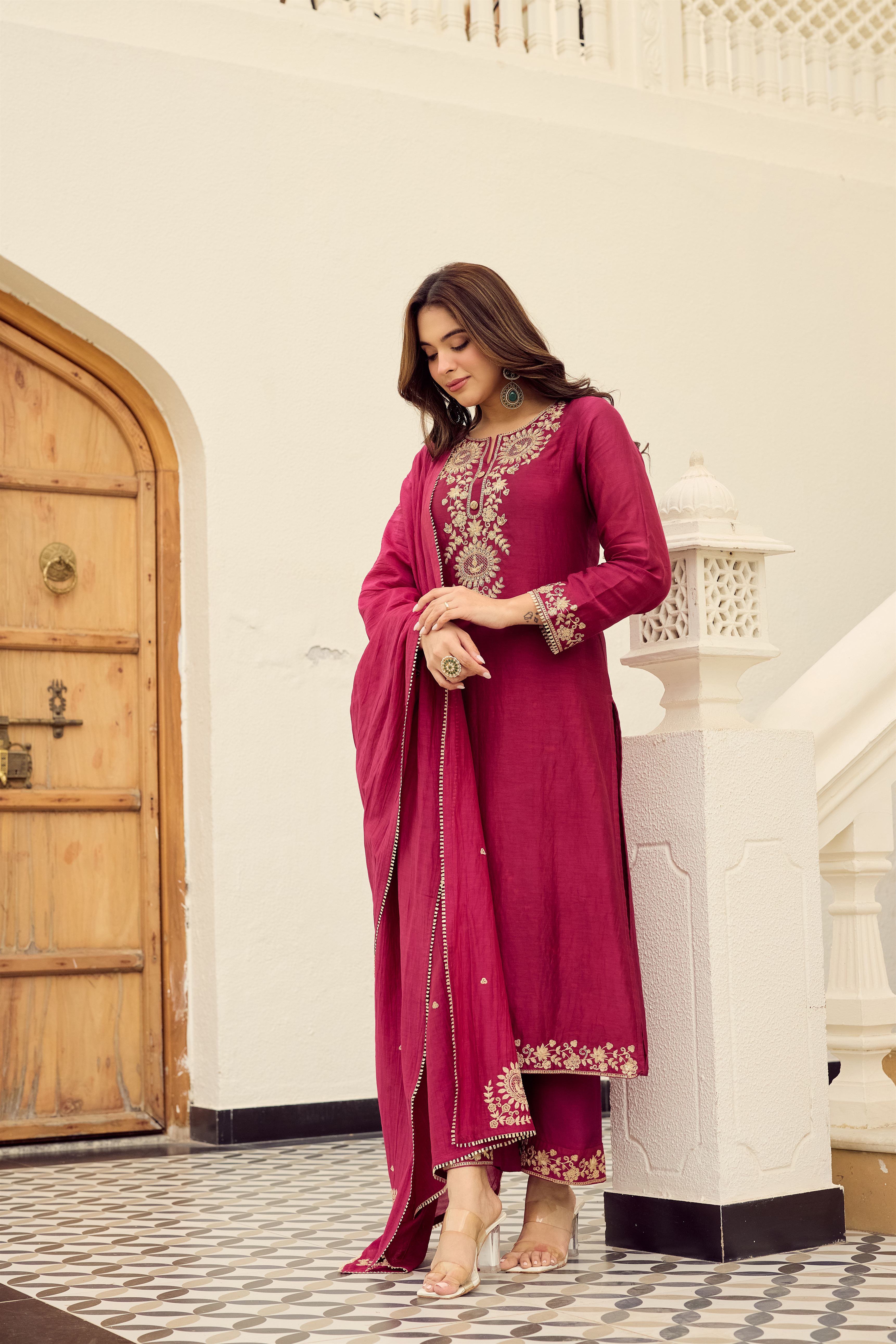 Crimson Grace Suit Set