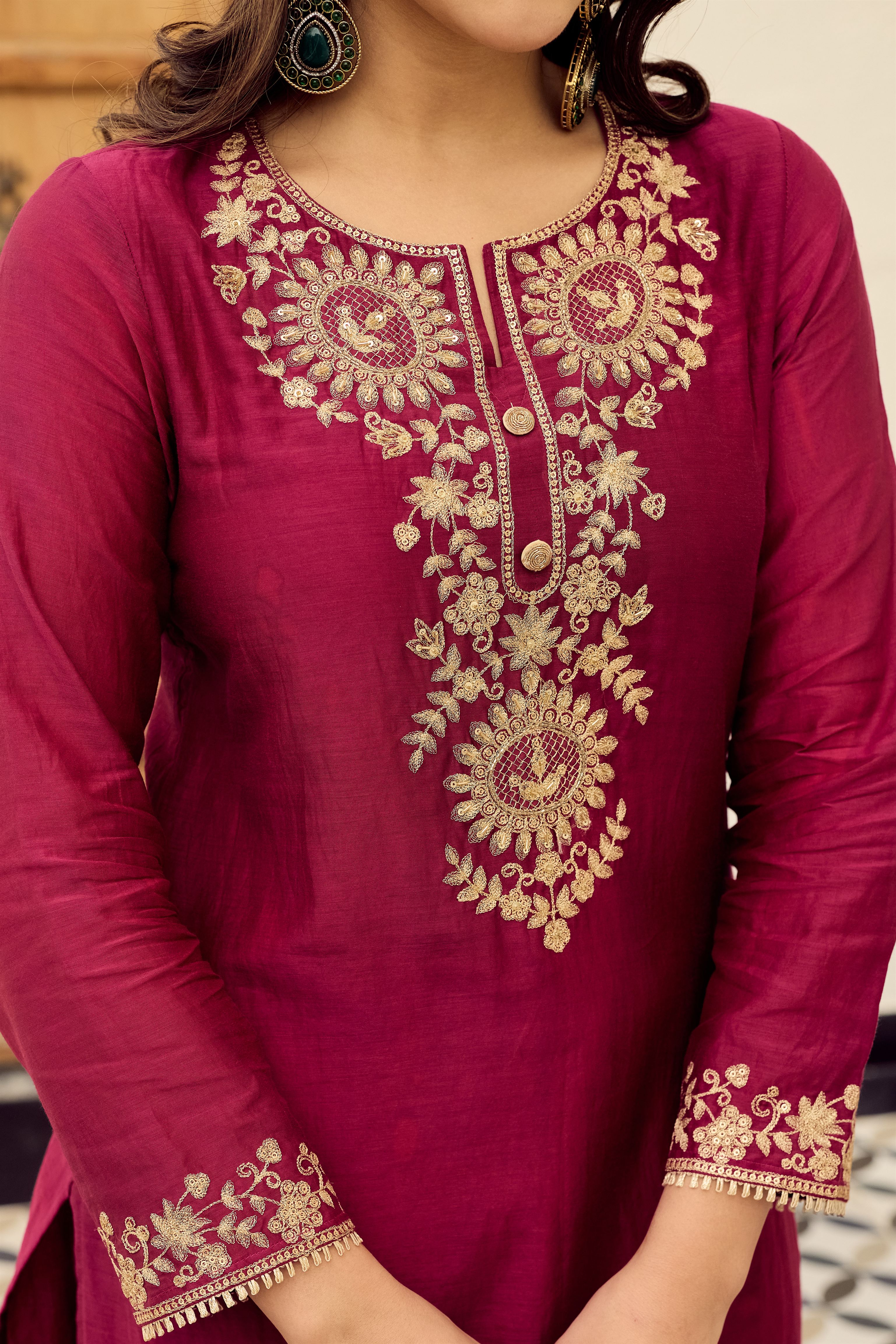 Crimson Grace Suit Set