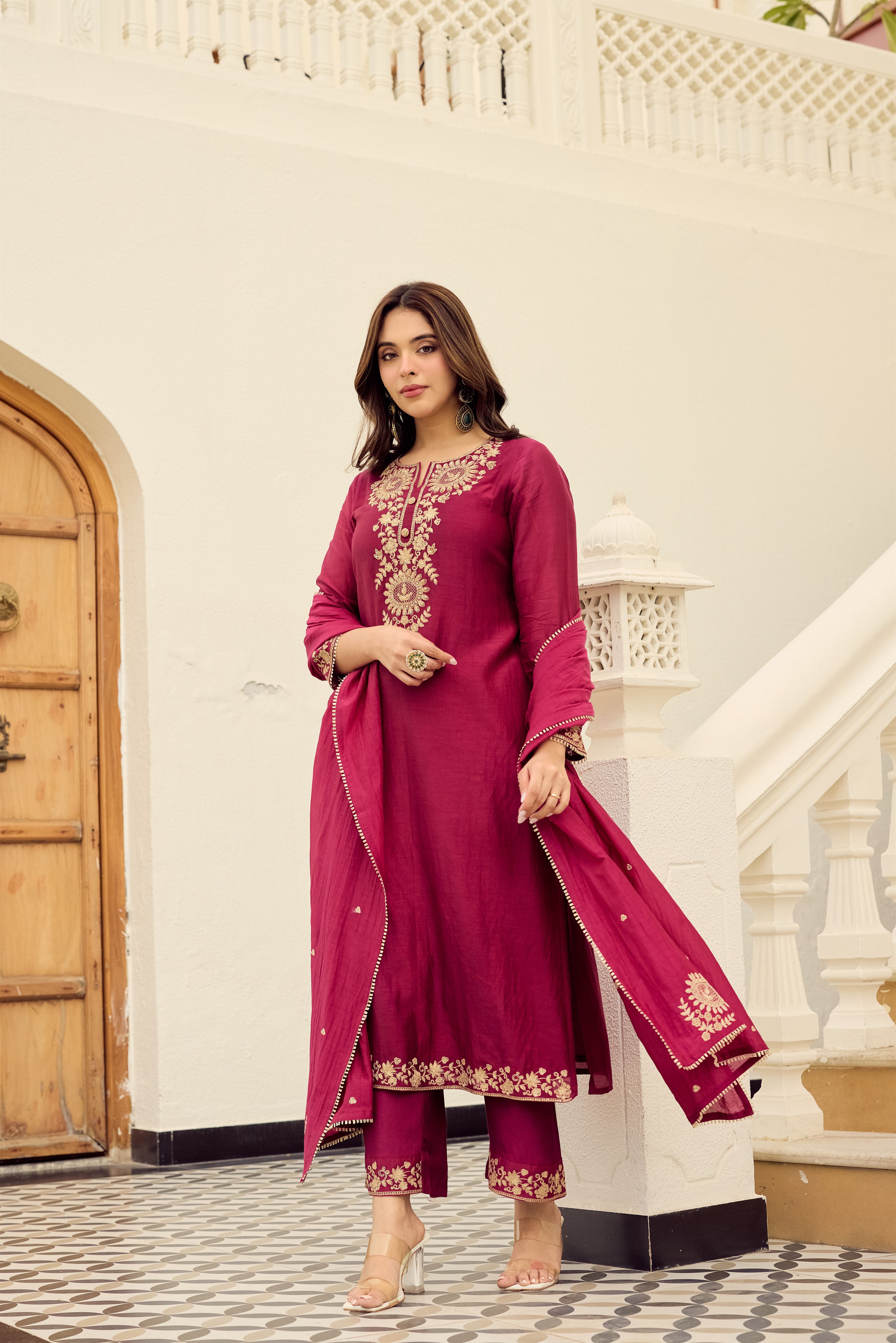 Crimson Grace Suit Set