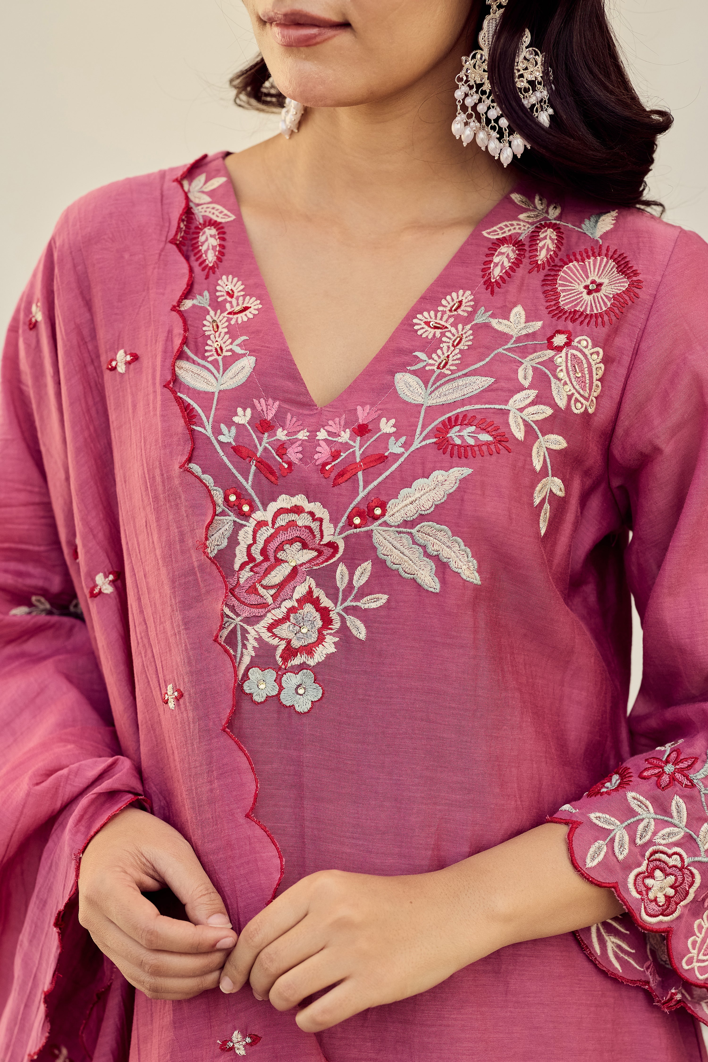 Rose Blush Bloom Suit Set
