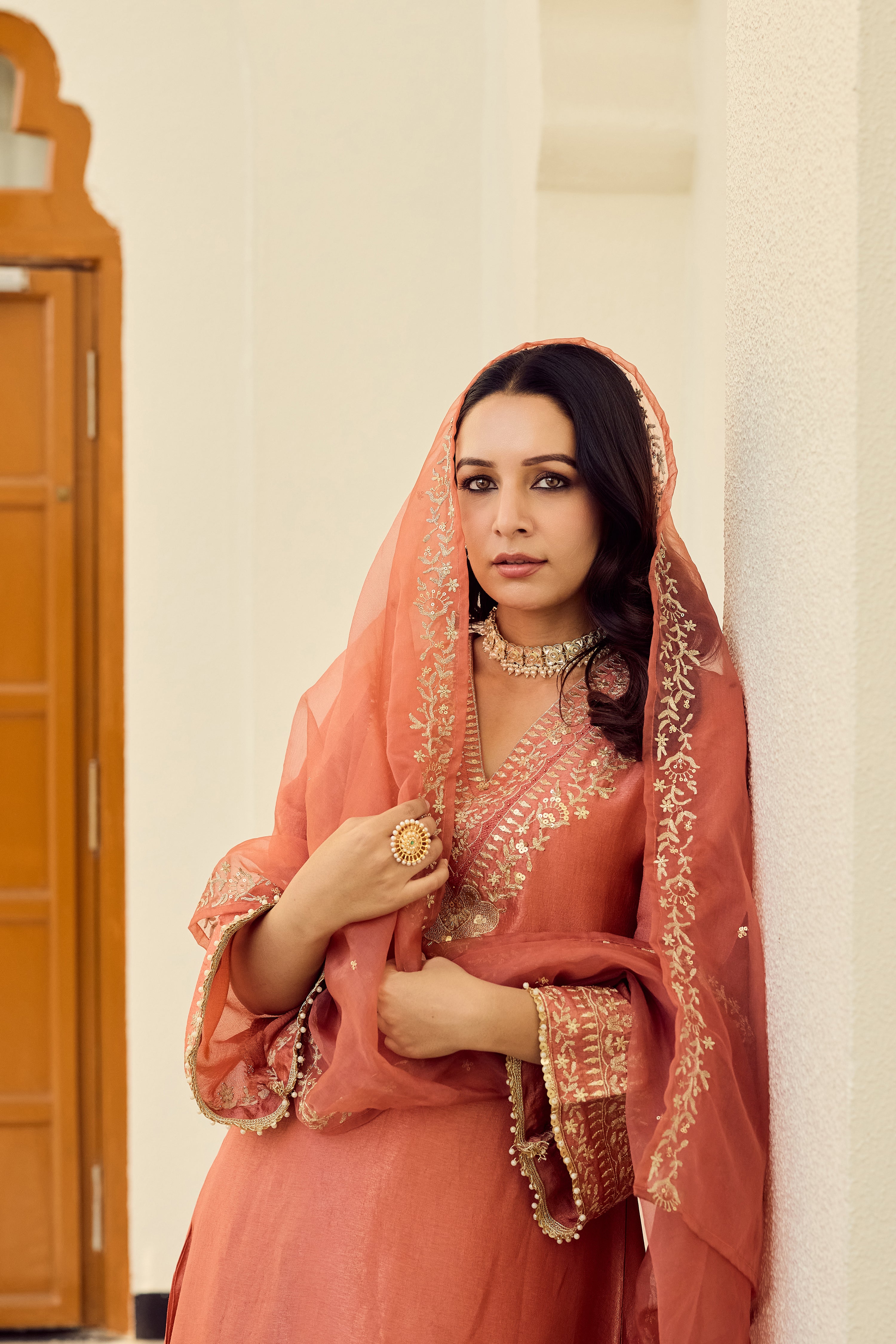 Blush Coral Suit Set