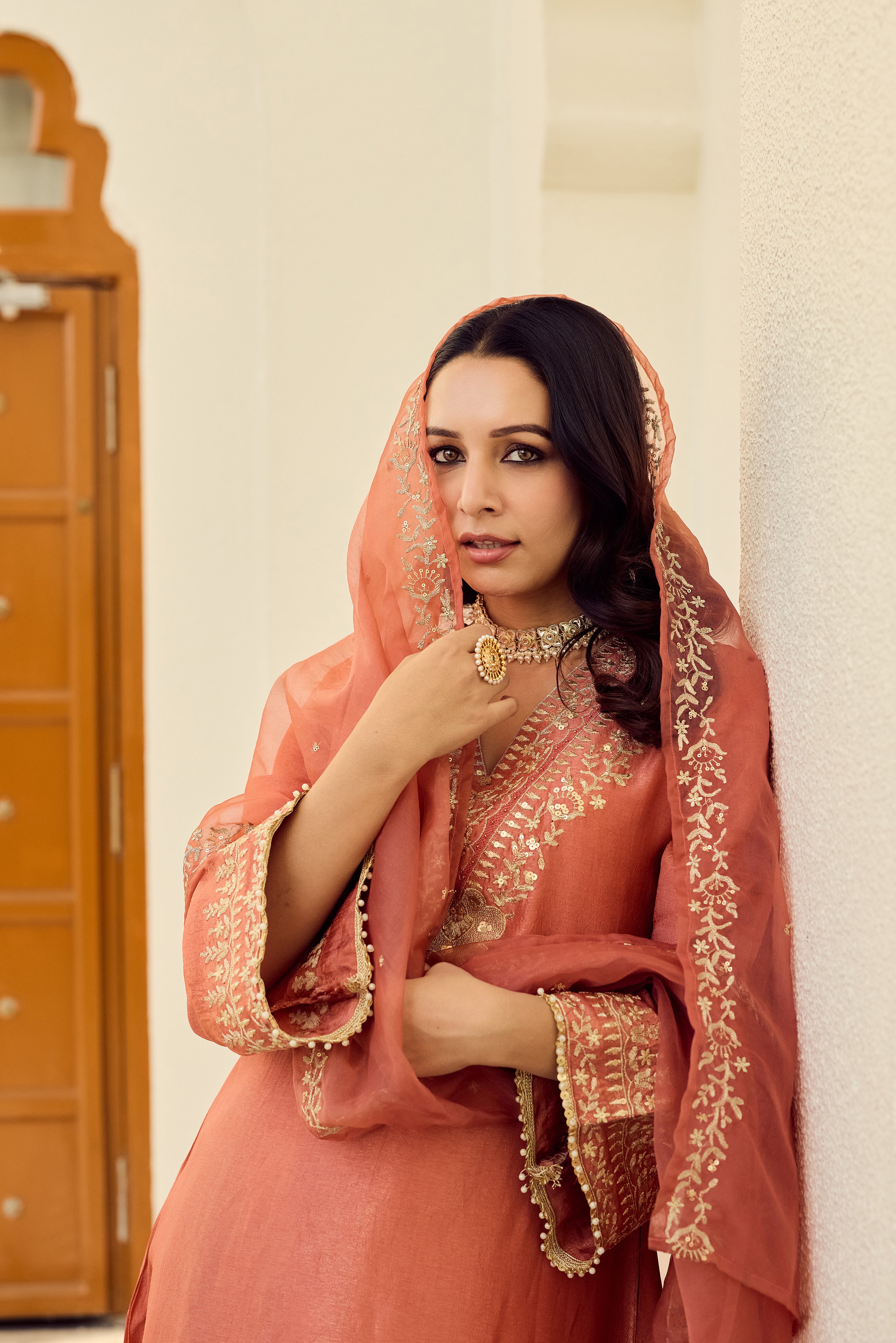 Blush Coral Suit Set