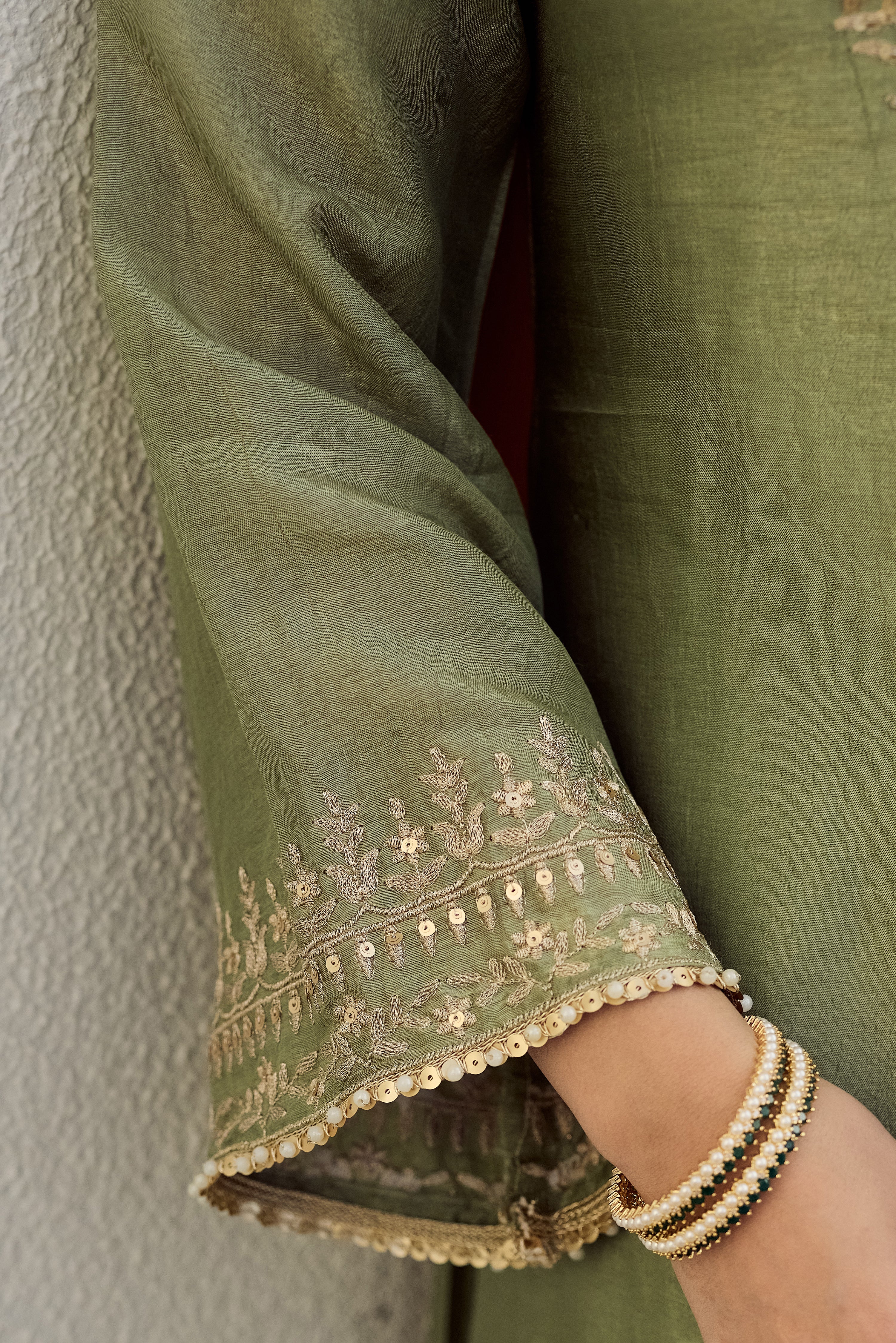 Pistachio Bloom Suit Set