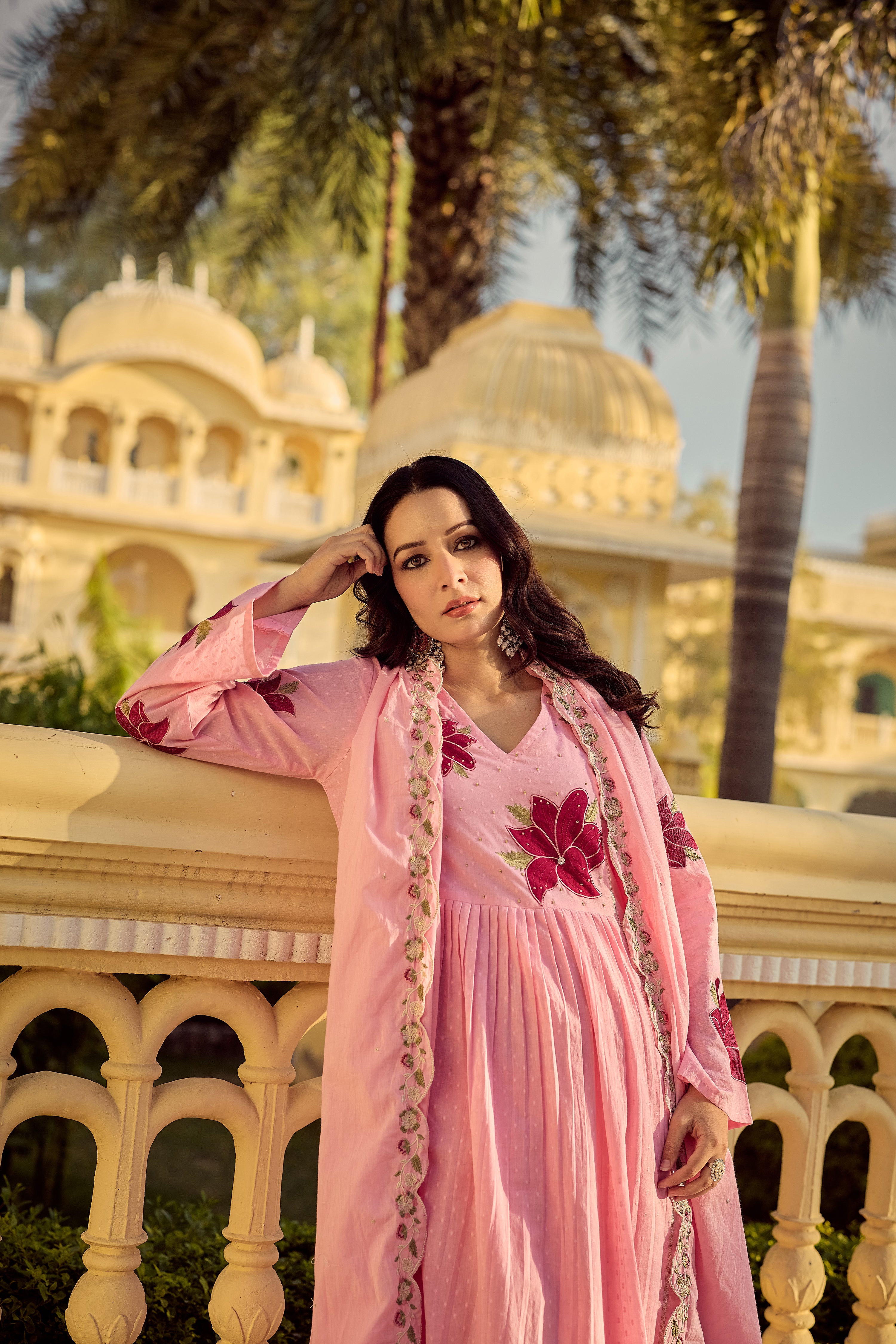 Gulabi Blossom Suit Set