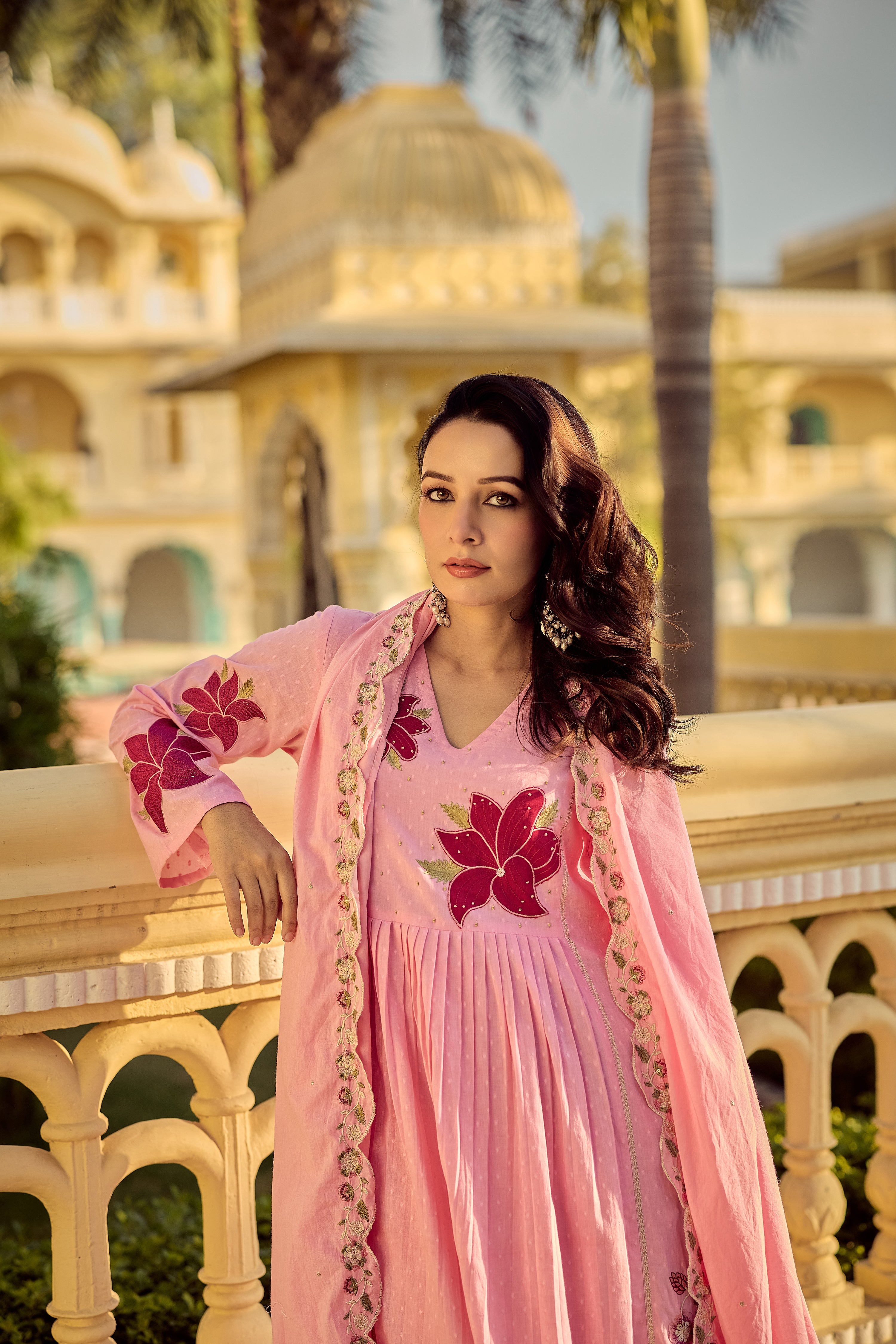 Gulabi Blossom Suit Set