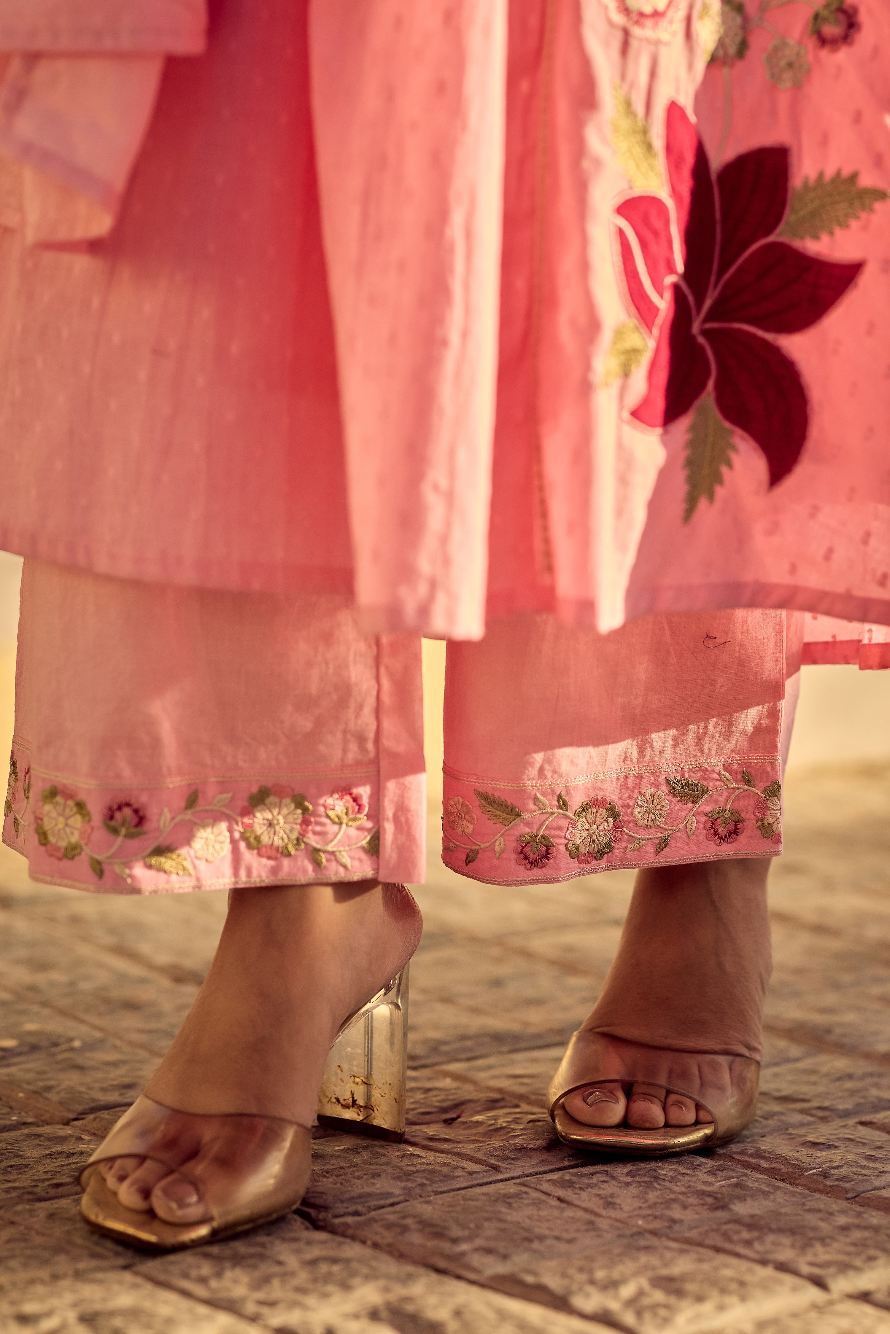 Gulabi Blossom Suit Set