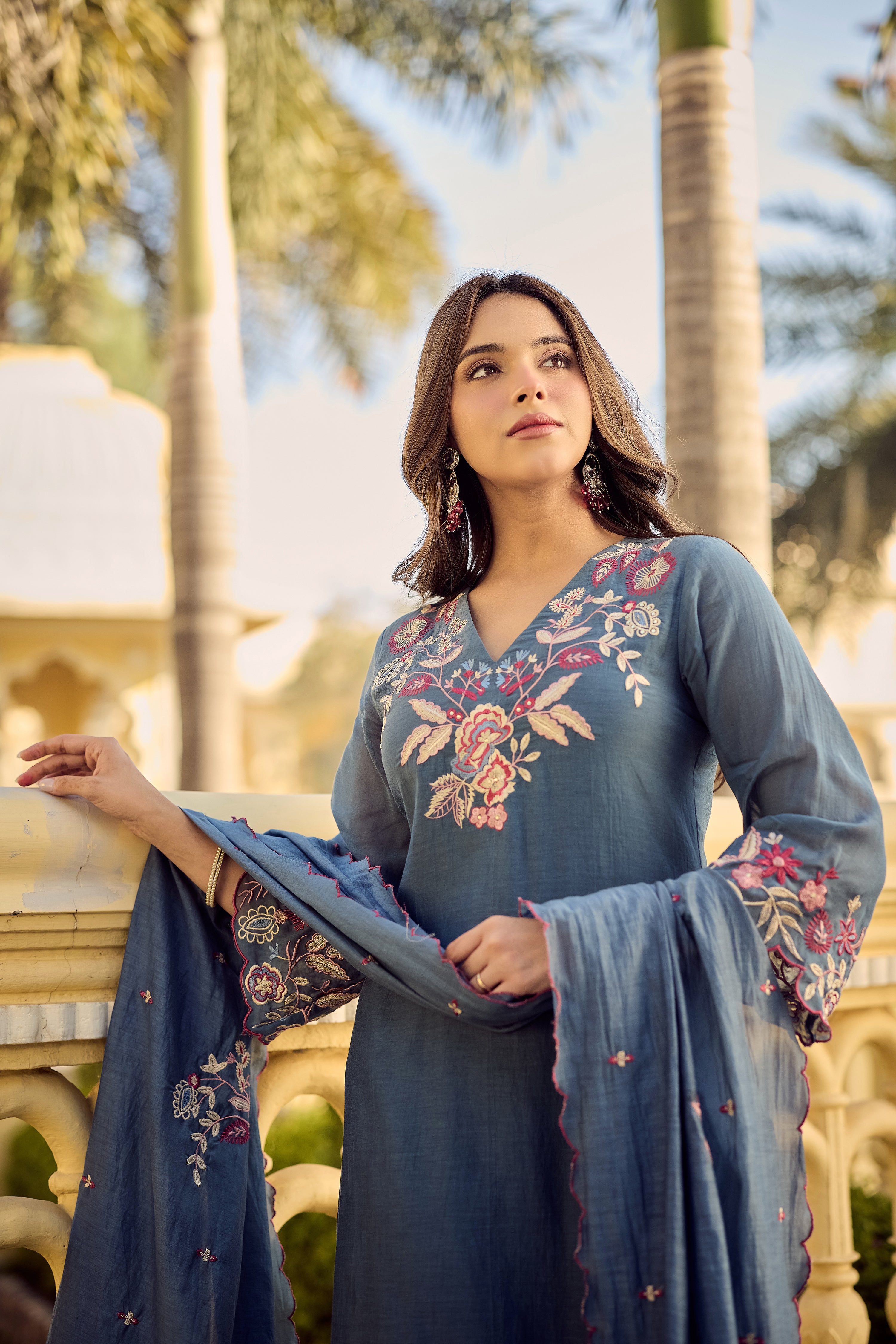 Moonlit Flora Suit Set