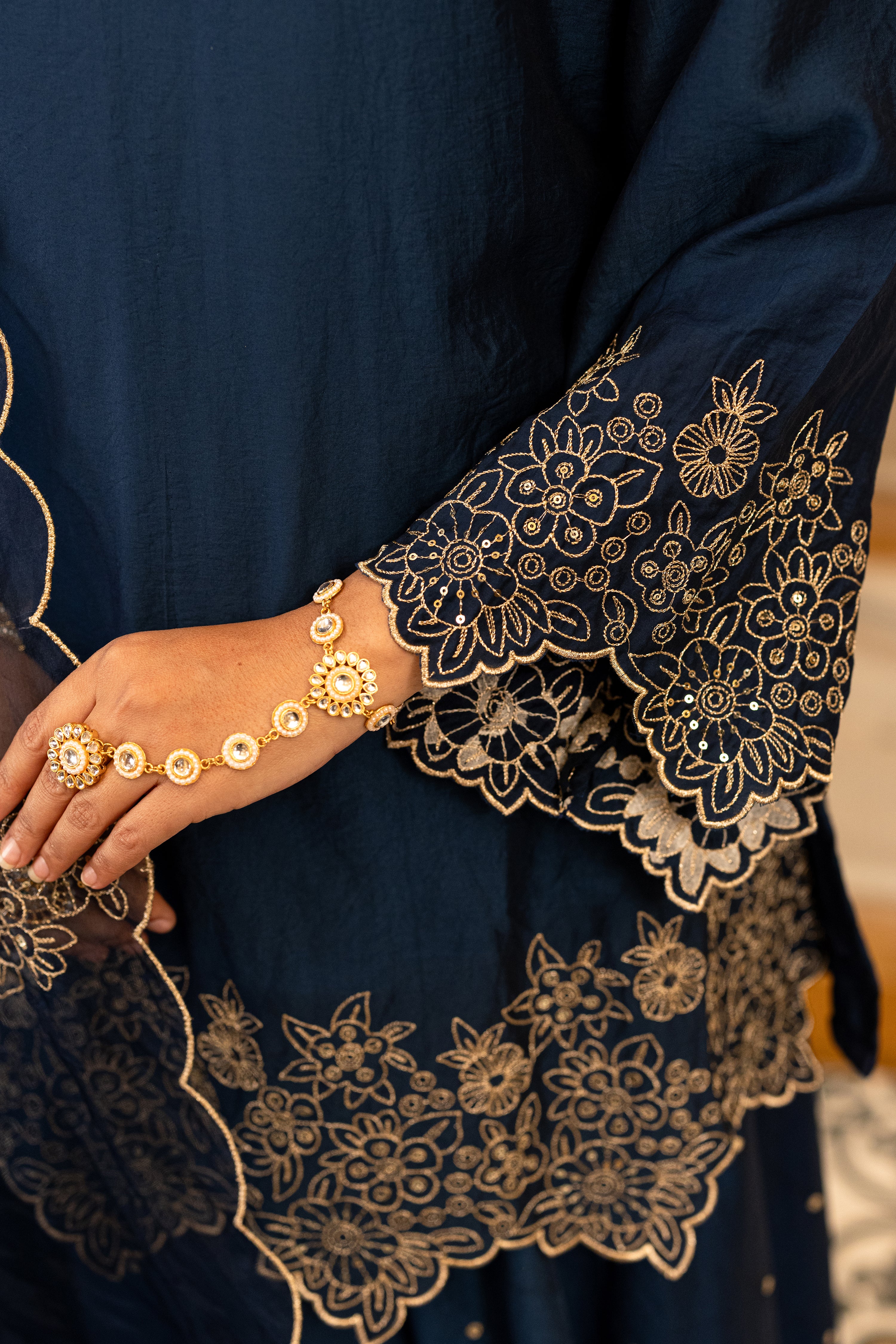 Midnight Satoori Elegance Suit Set