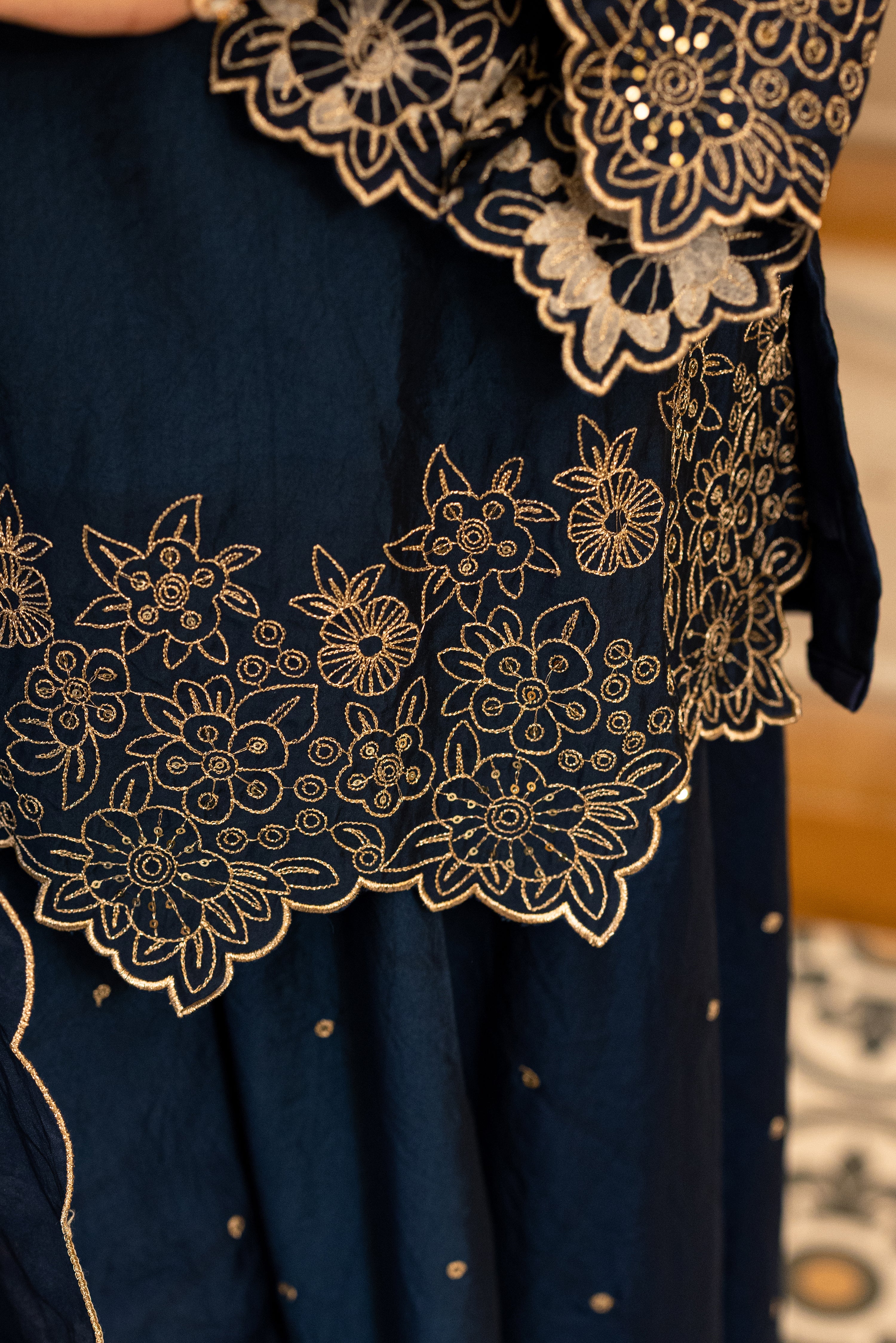 Midnight Satoori Elegance Suit Set