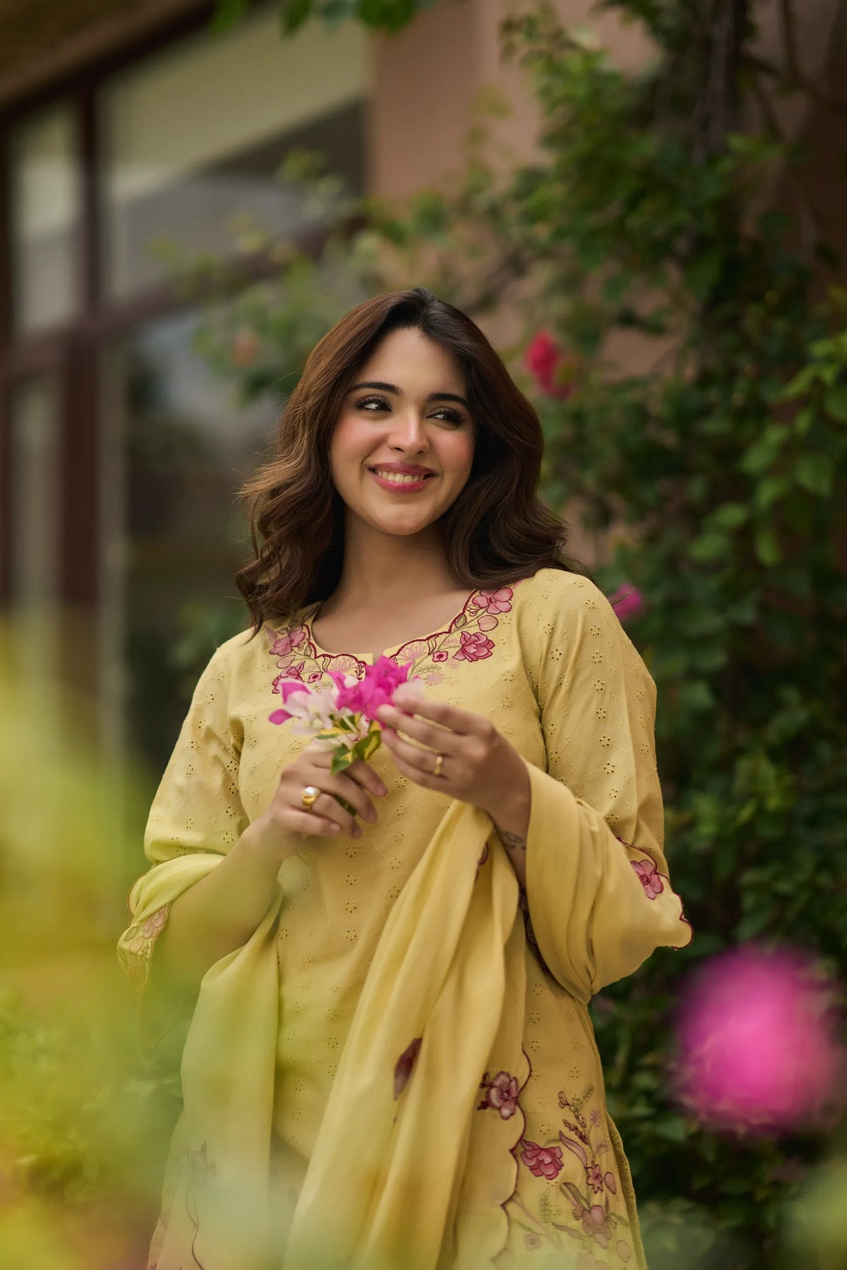 Butter Bloom Floral Kurta Set