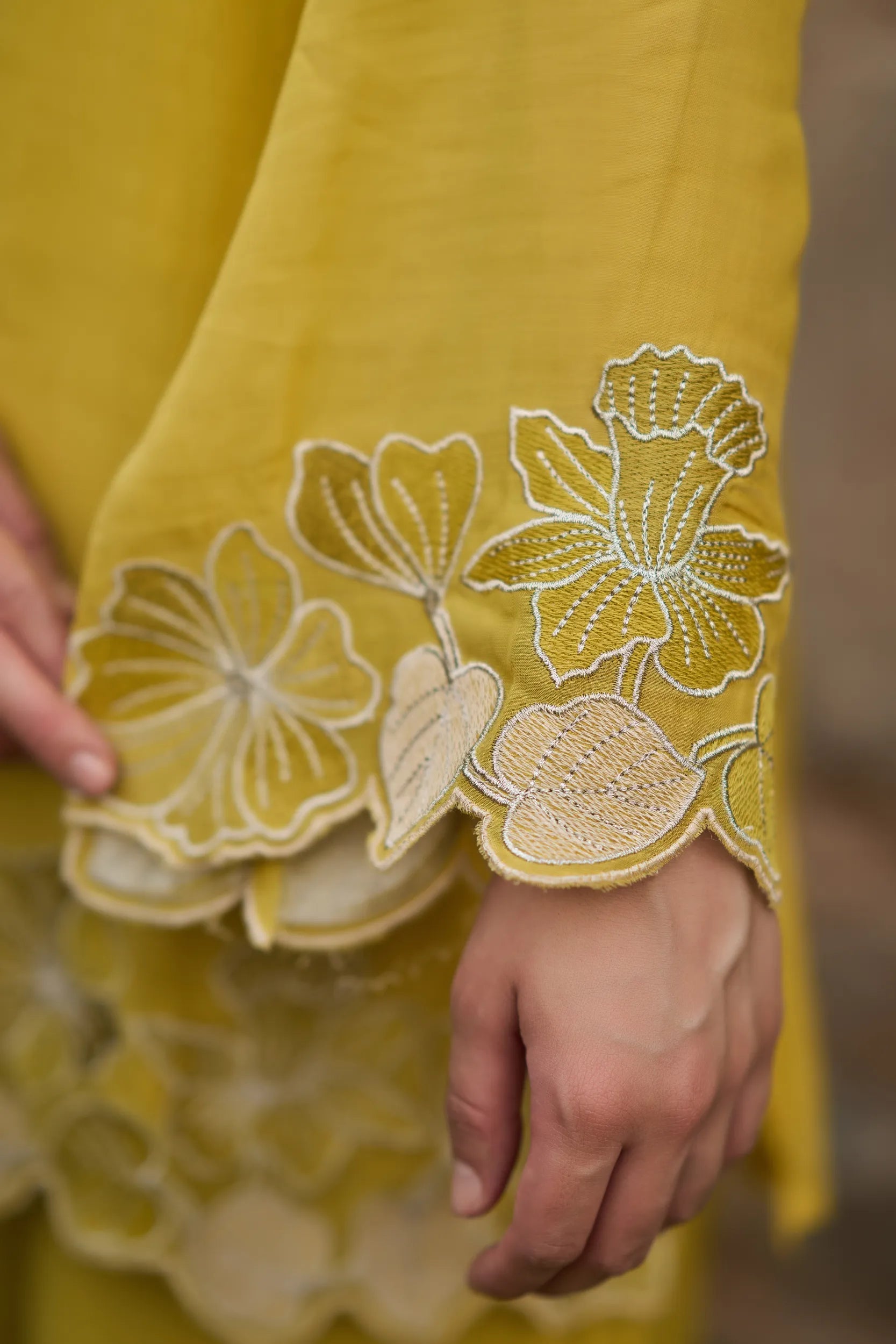 Golden Aura Kurta Set