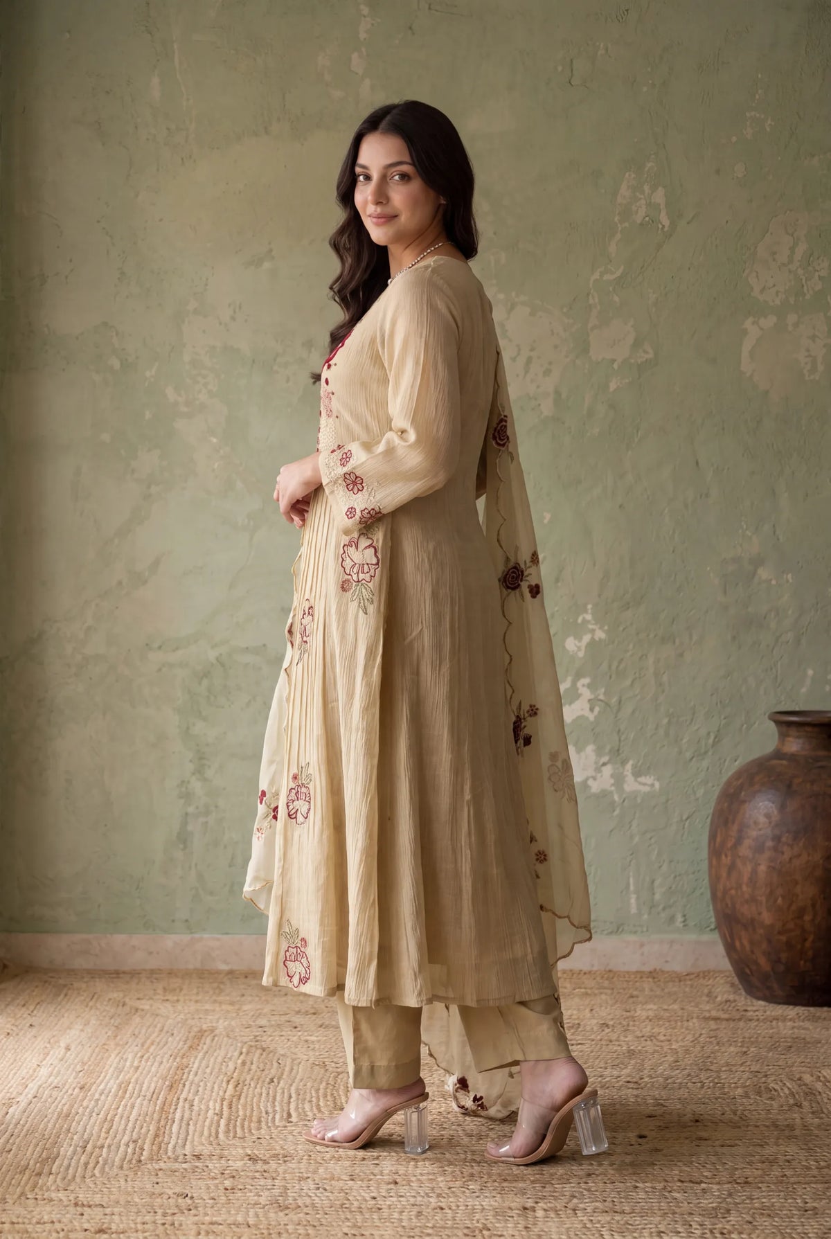 Moonlight Bloom Kurta Set