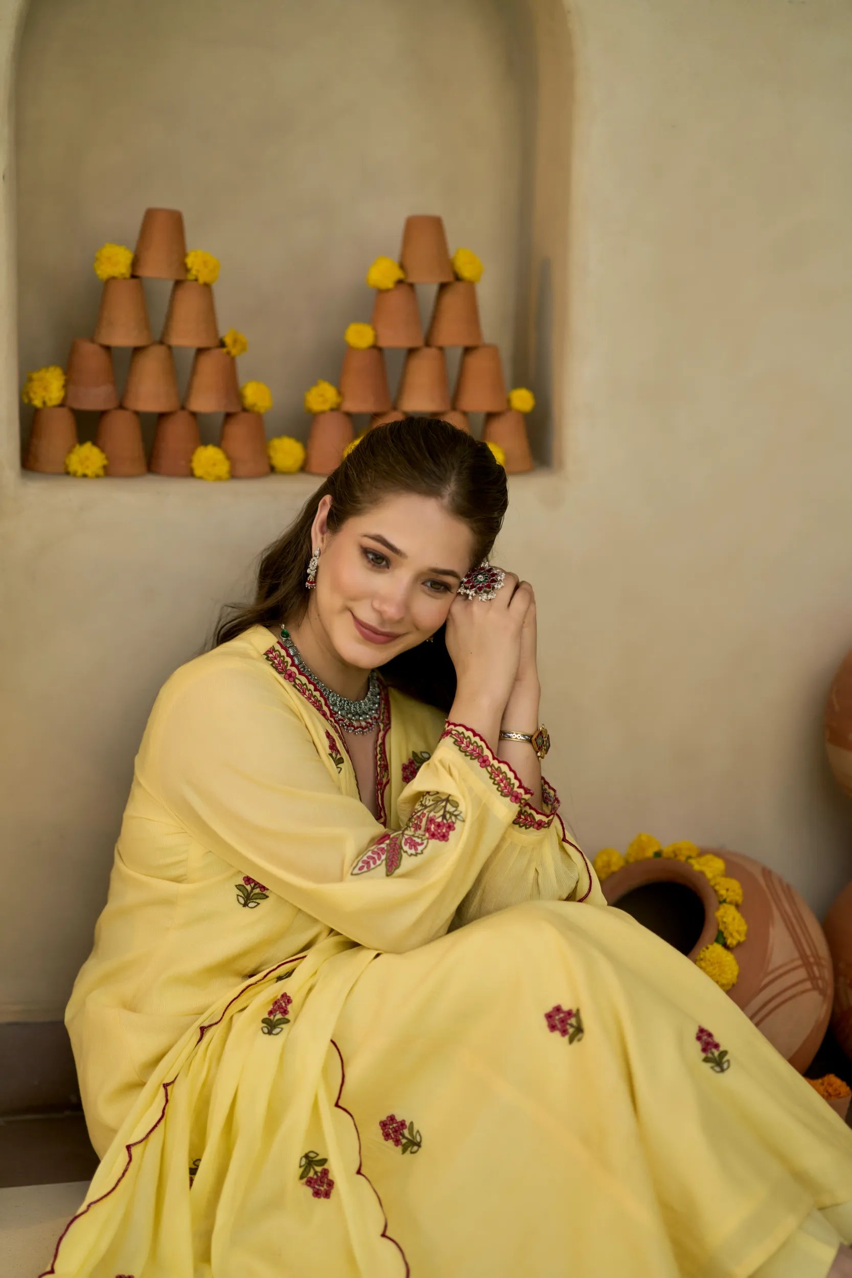 Lemon Bloom Suit Set