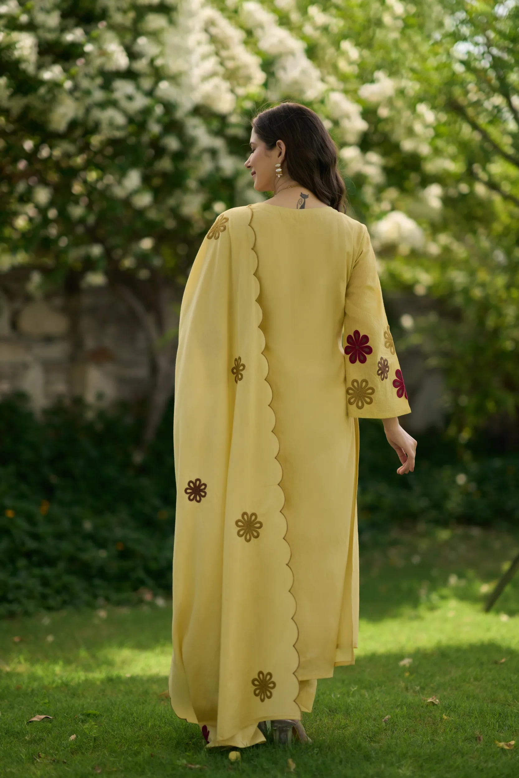Sunflower Bloom Kurta Set
