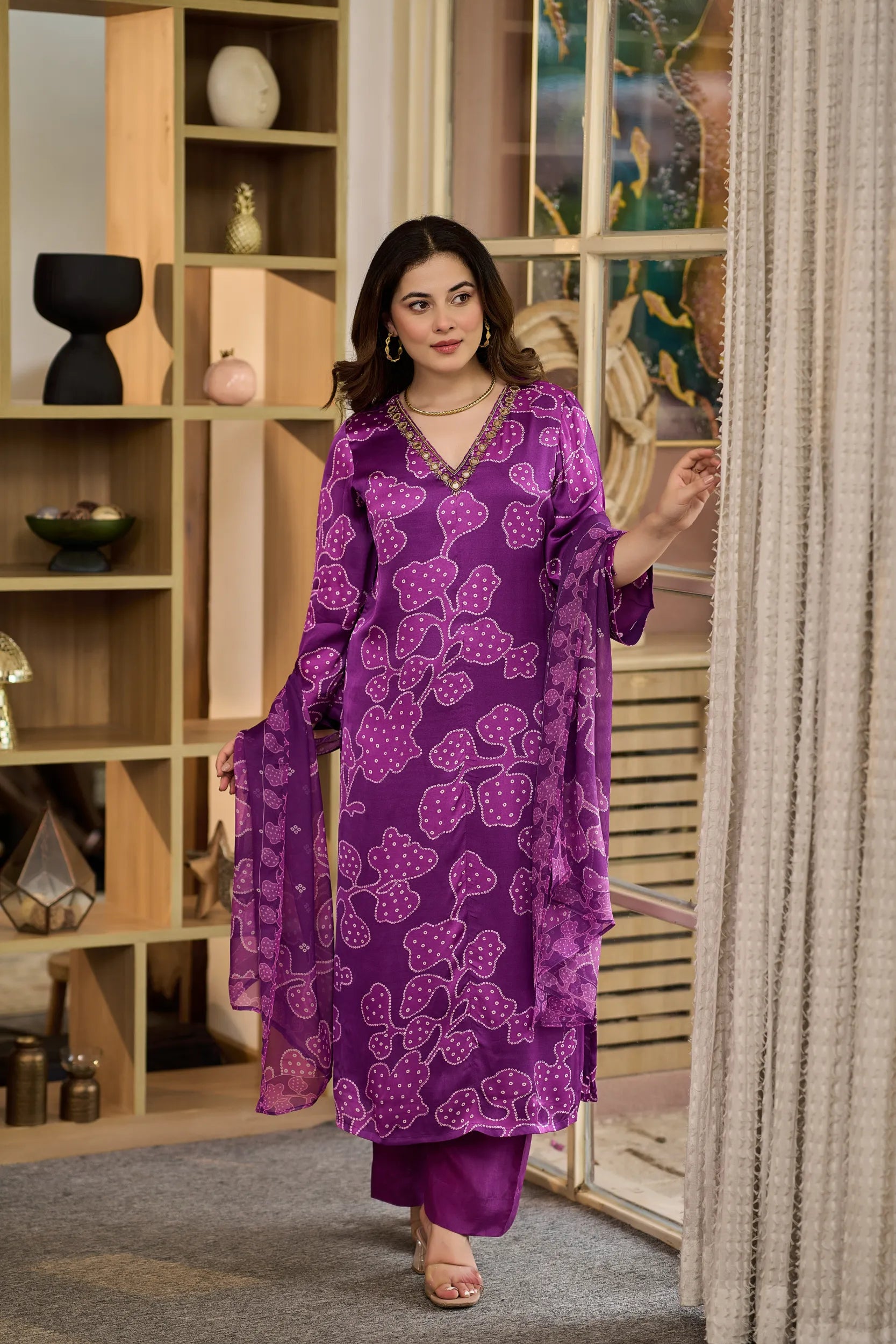 Grape Glow Suit Set