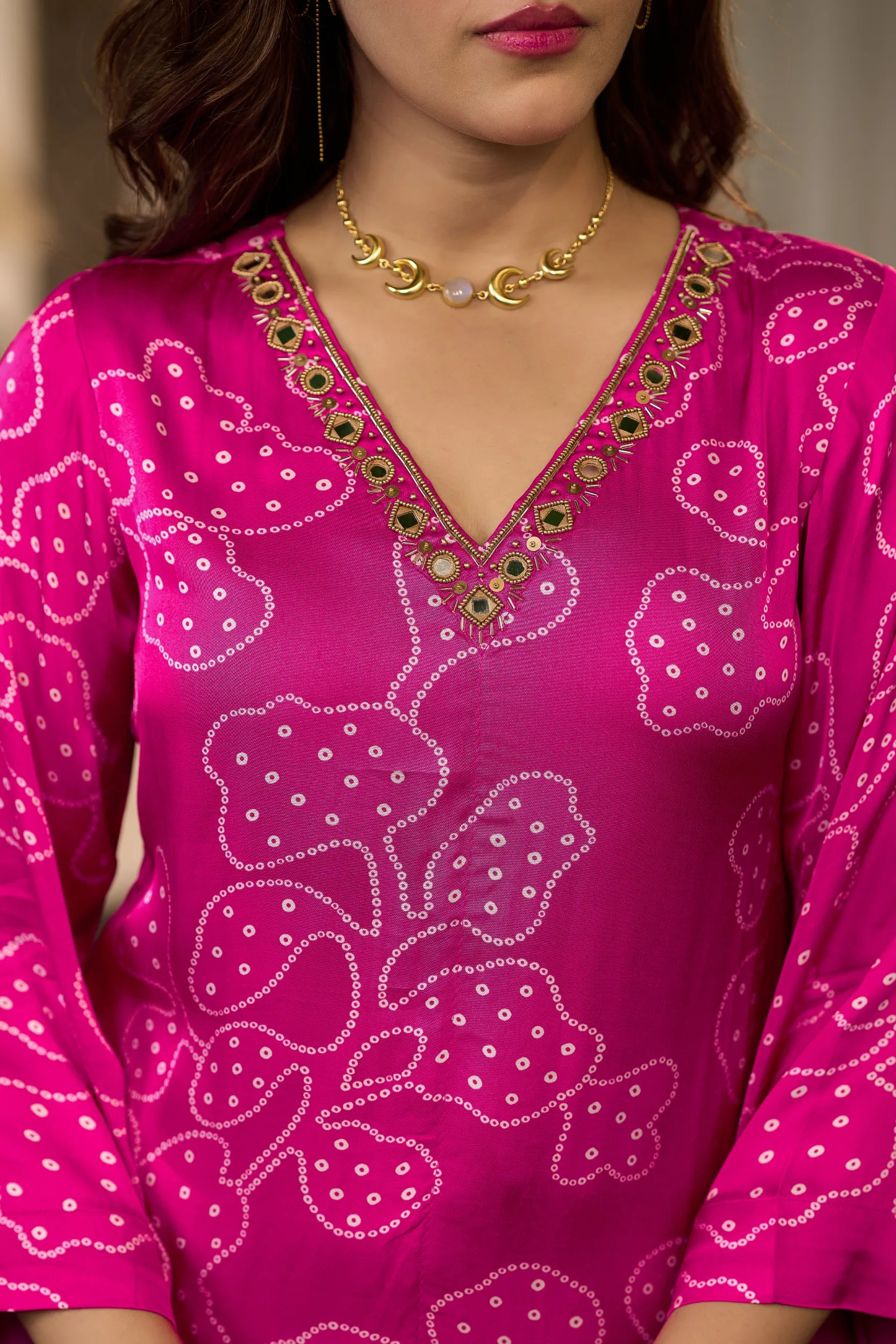 Fuchsia Bloom Suit Set