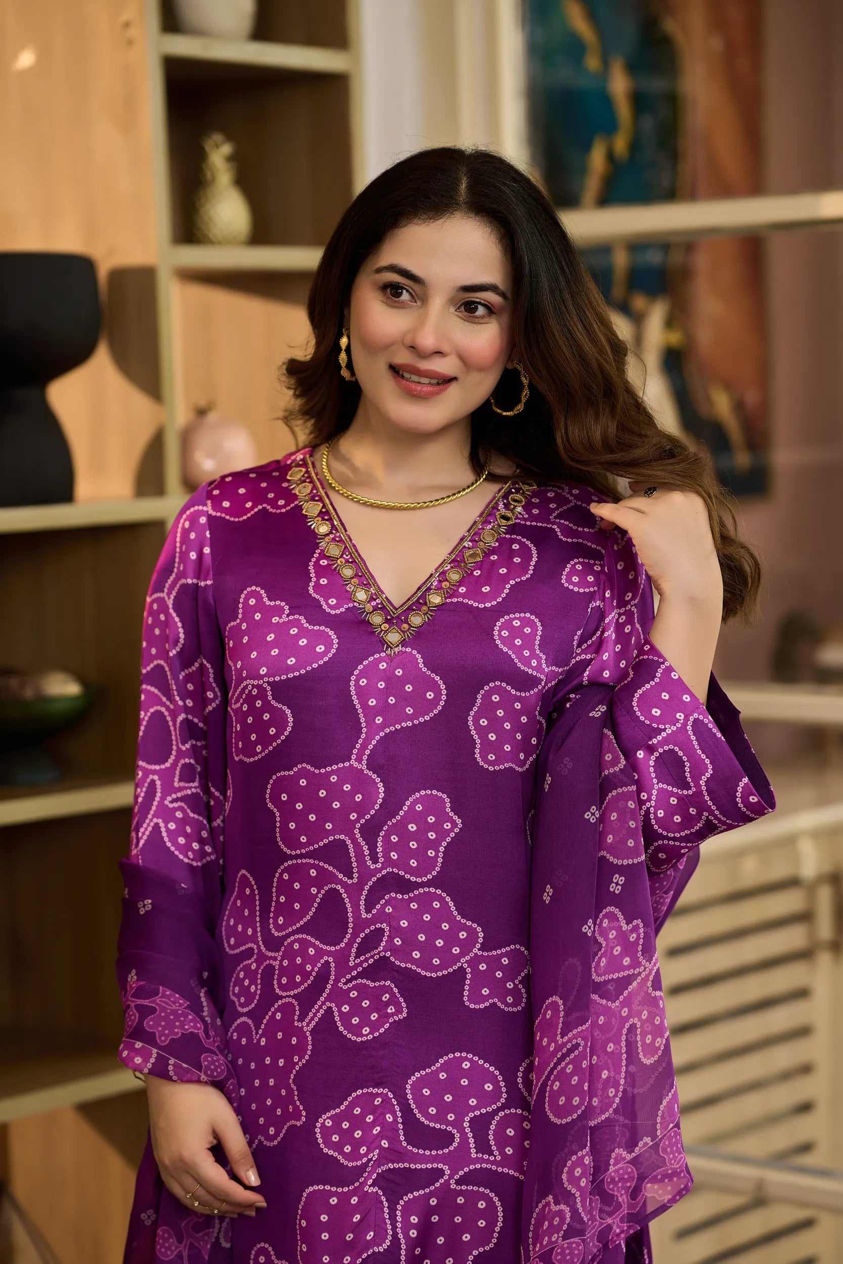 Grape Glow Suit Set