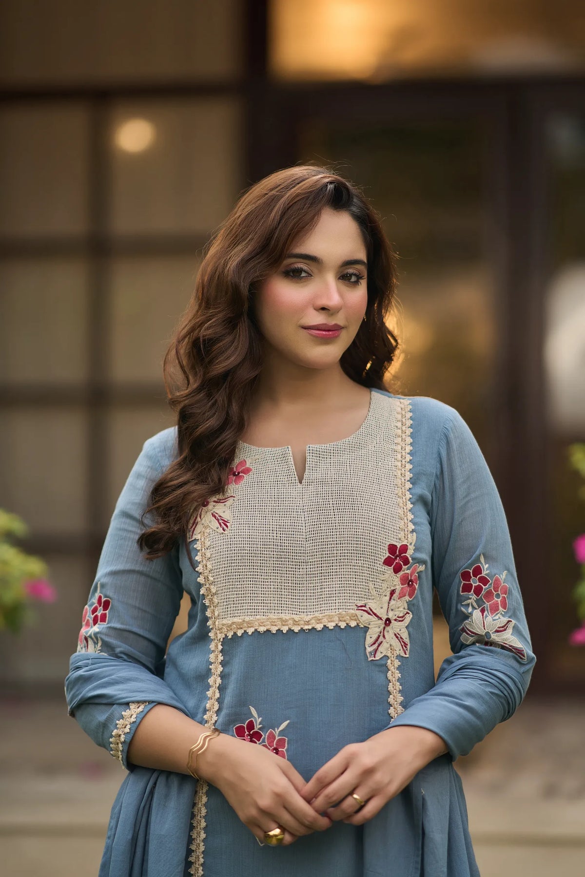 Blue Elegance Kurta Set