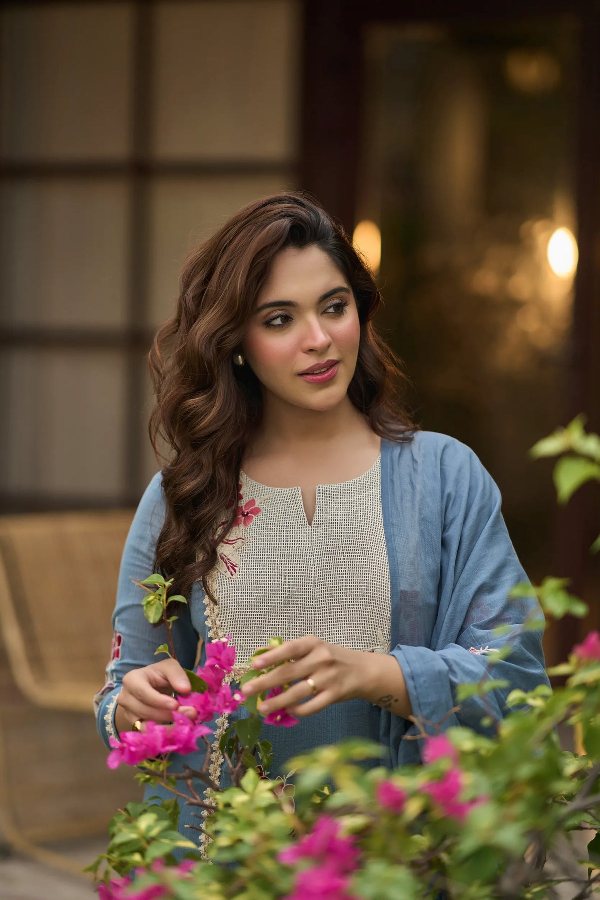 Blue Elegance Kurta Set
