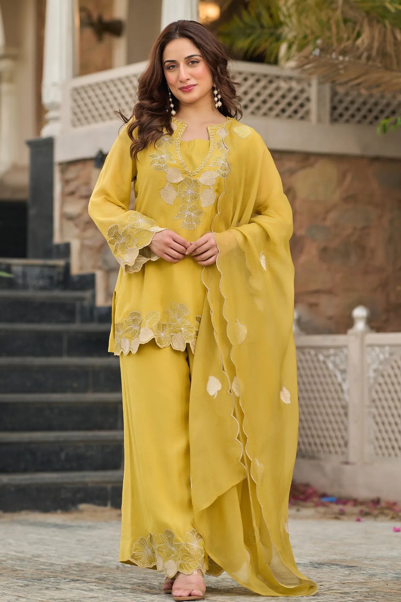 Golden Aura Suit Set