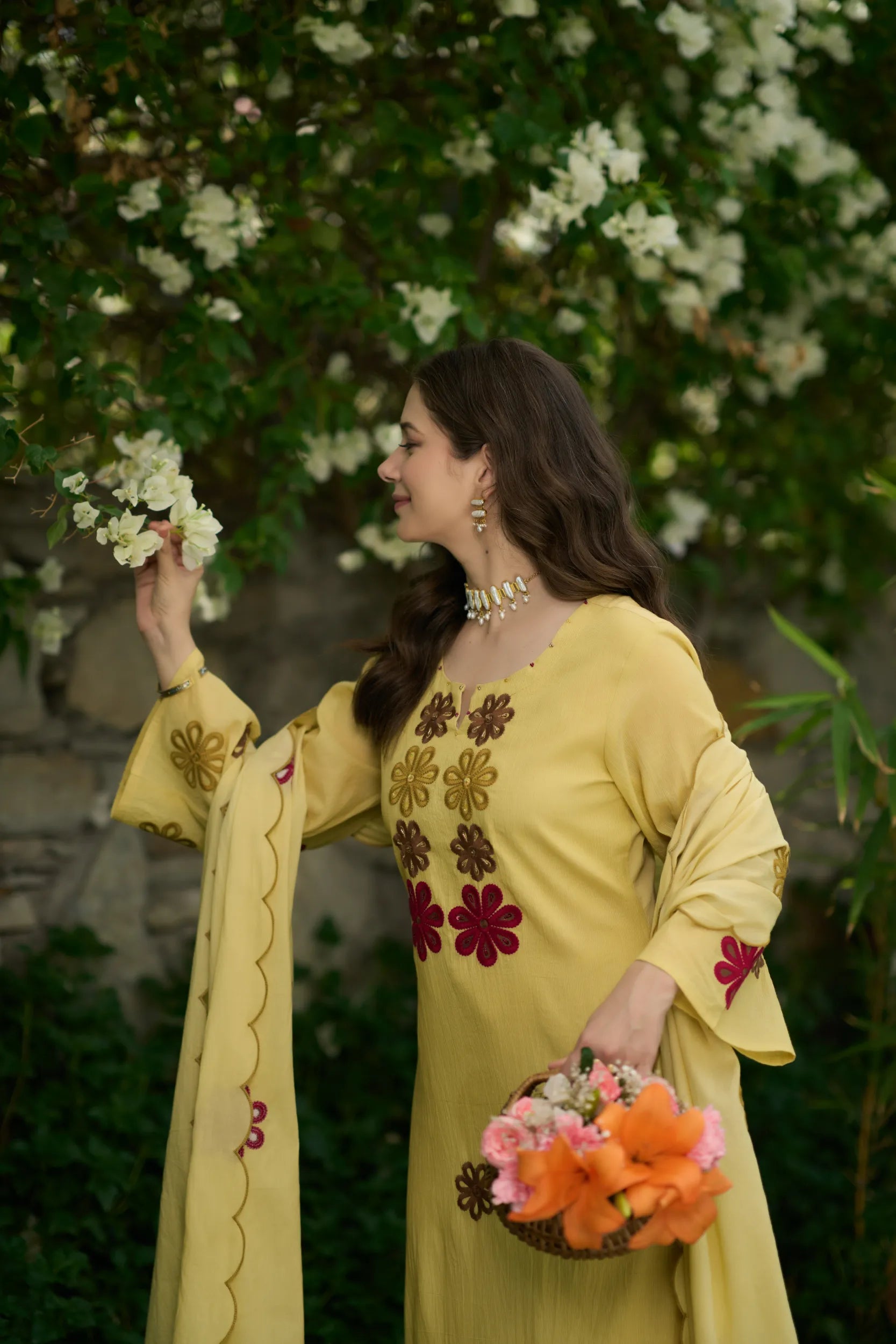 Sunflower Bloom Kurta Set