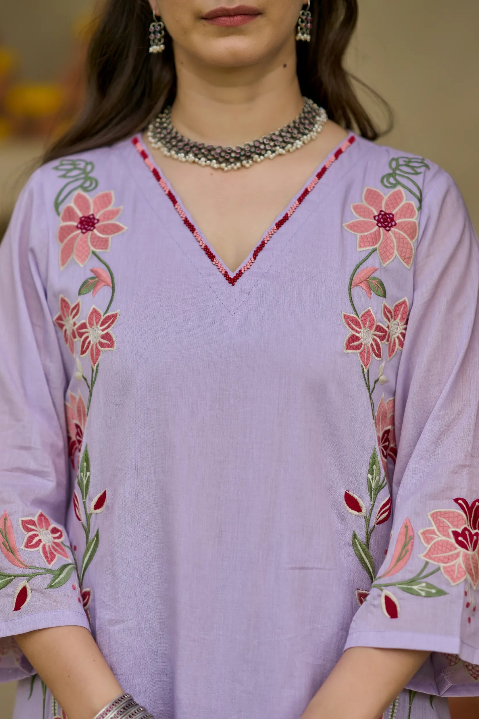 Lavender Blossom Suit Set
