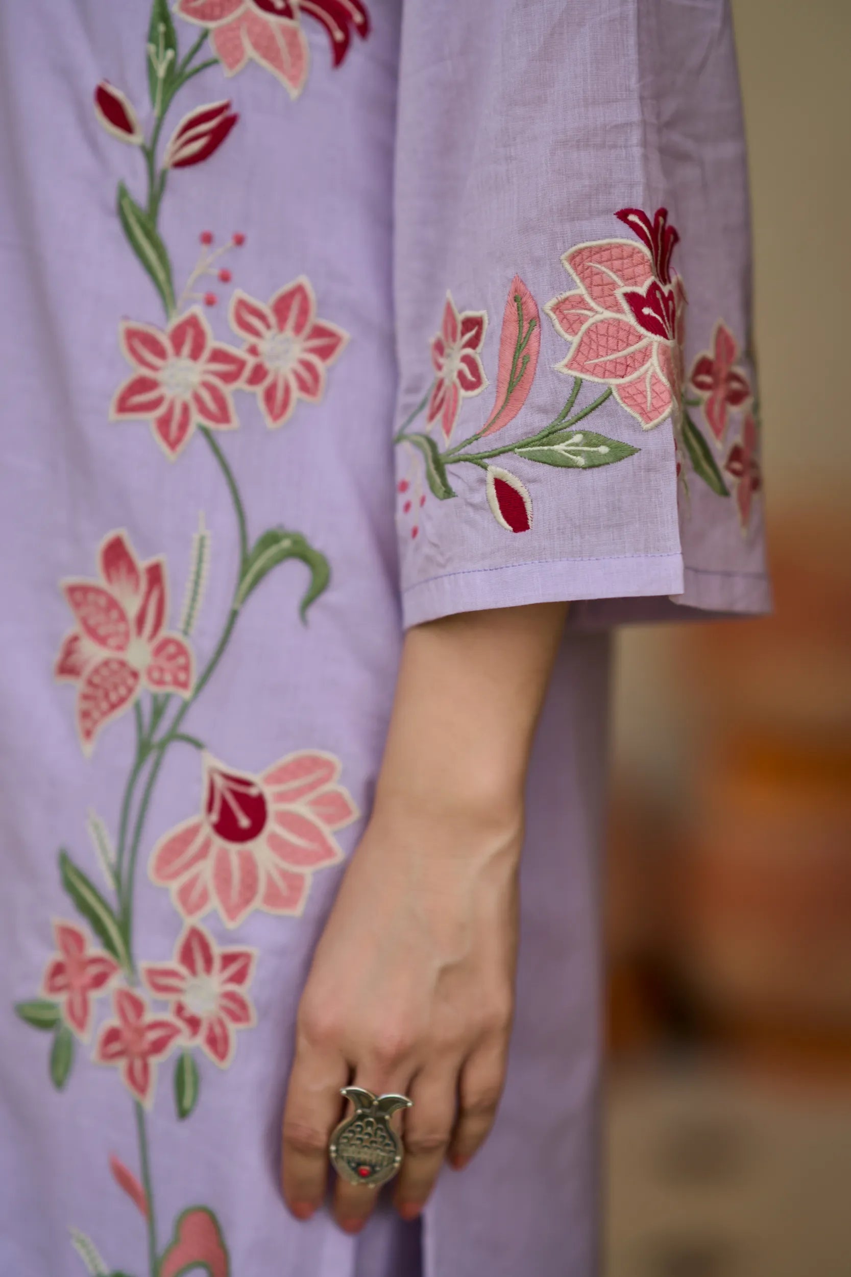 Lavender Blossom Suit Set