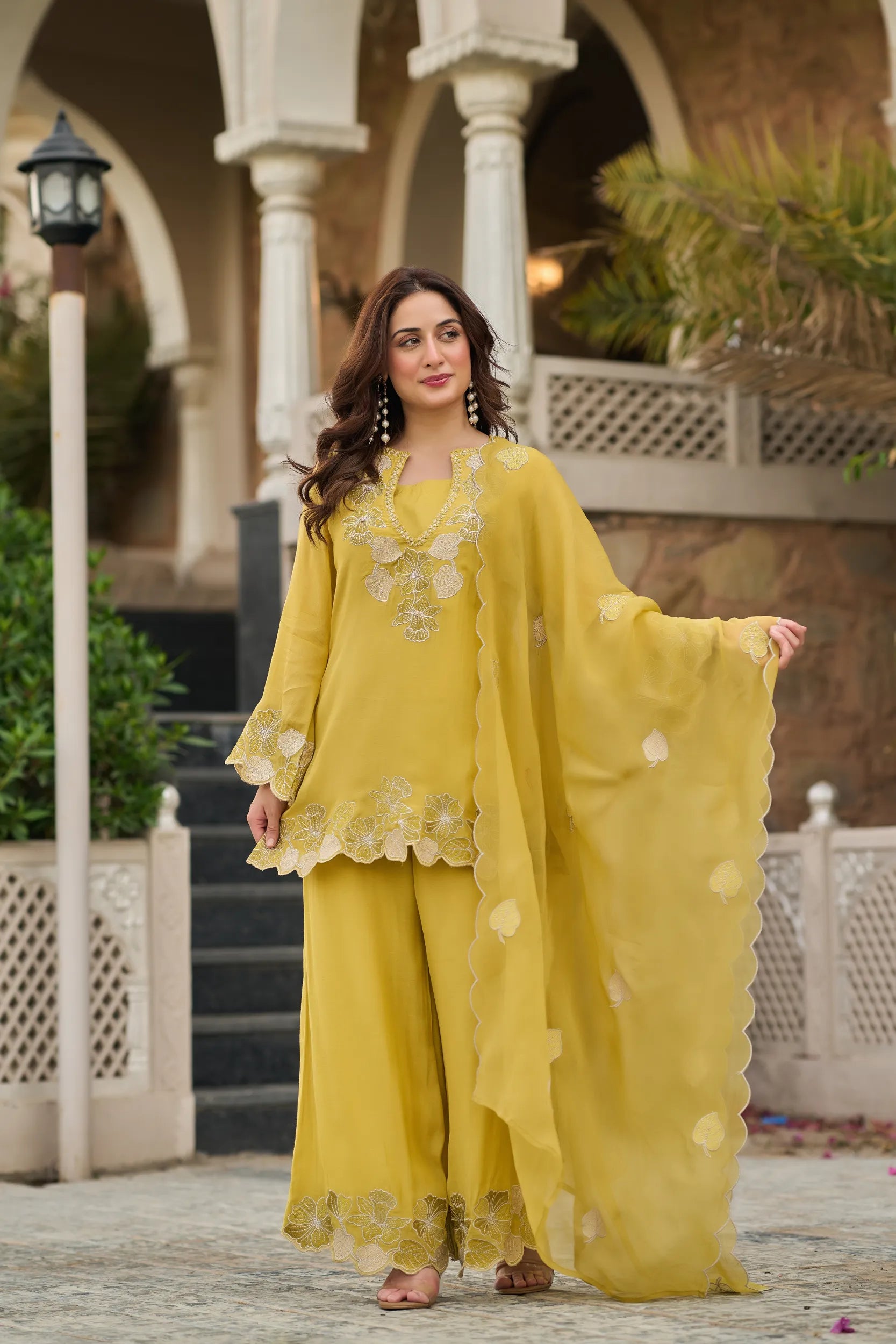 Golden Aura Suit Set