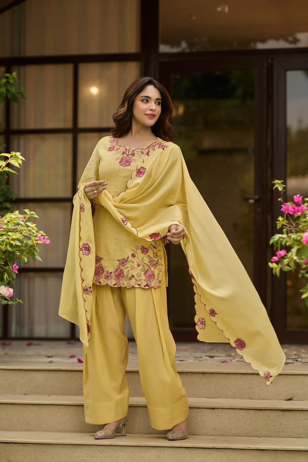 Butter Bloom Floral Suit Set