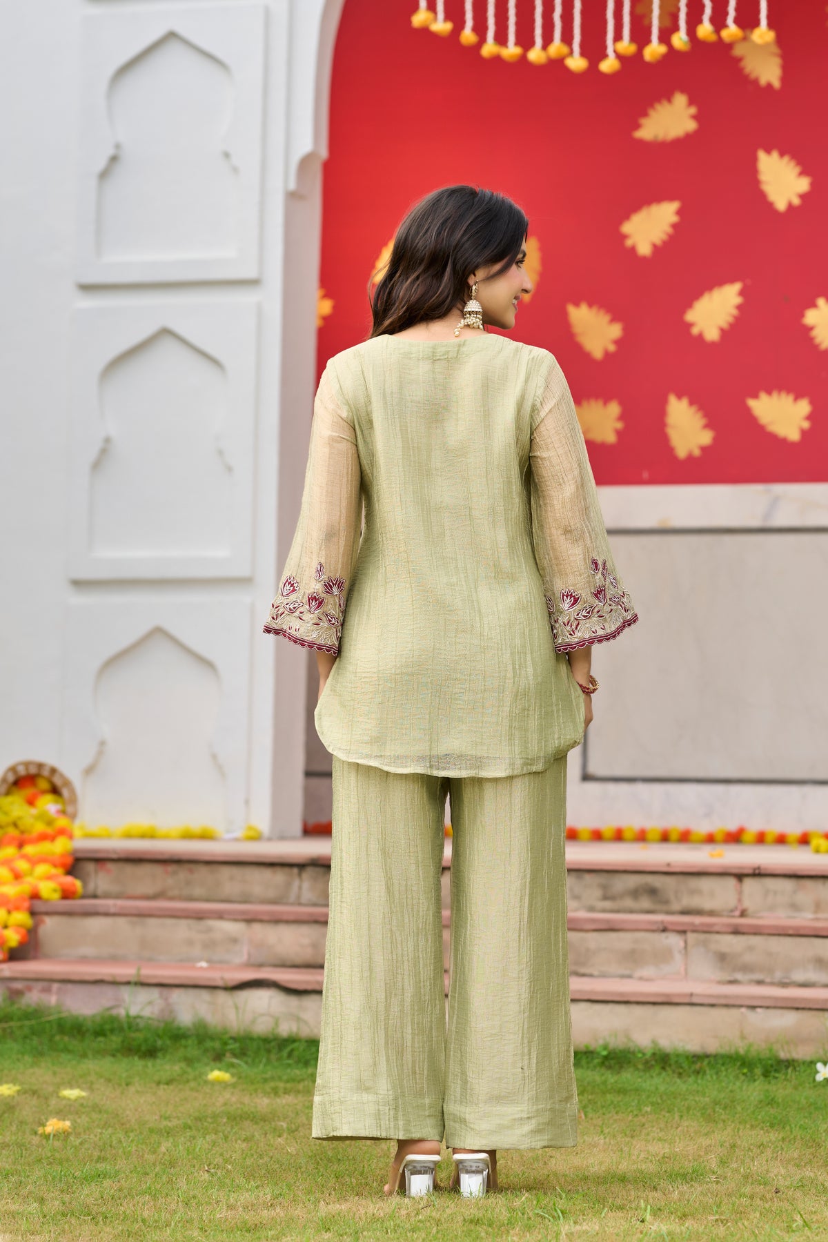 Sage Green Suit Set