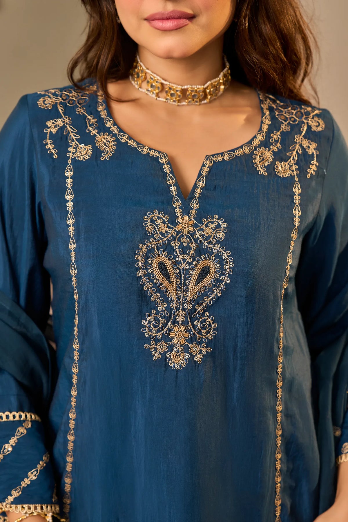 Indigo Noor Suit Set