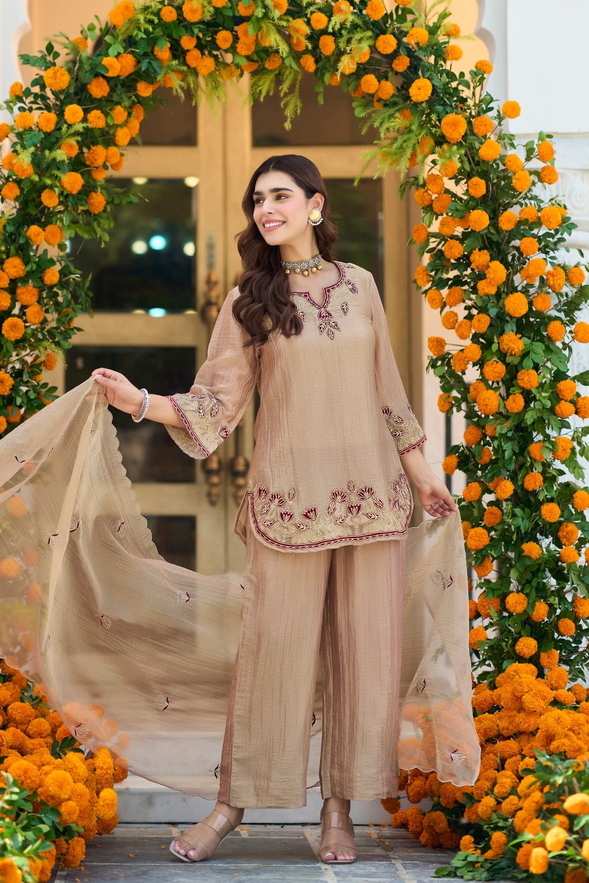 Pearl Blossom Suit Set
