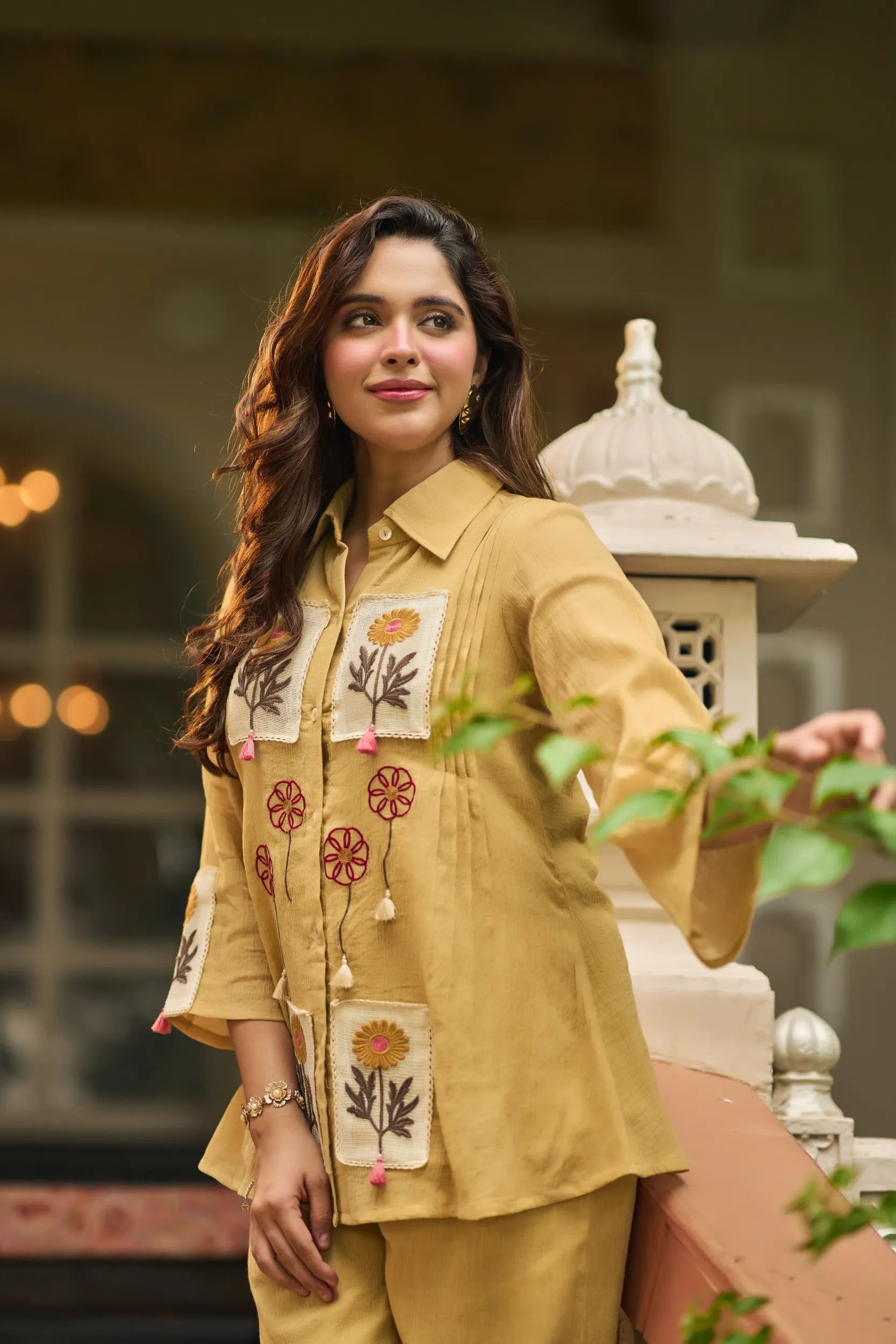 Butter Yellow Floral Co-ord