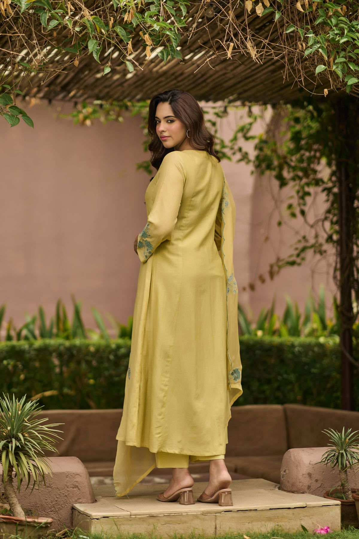 Sunlit Embroidered Kurta Set