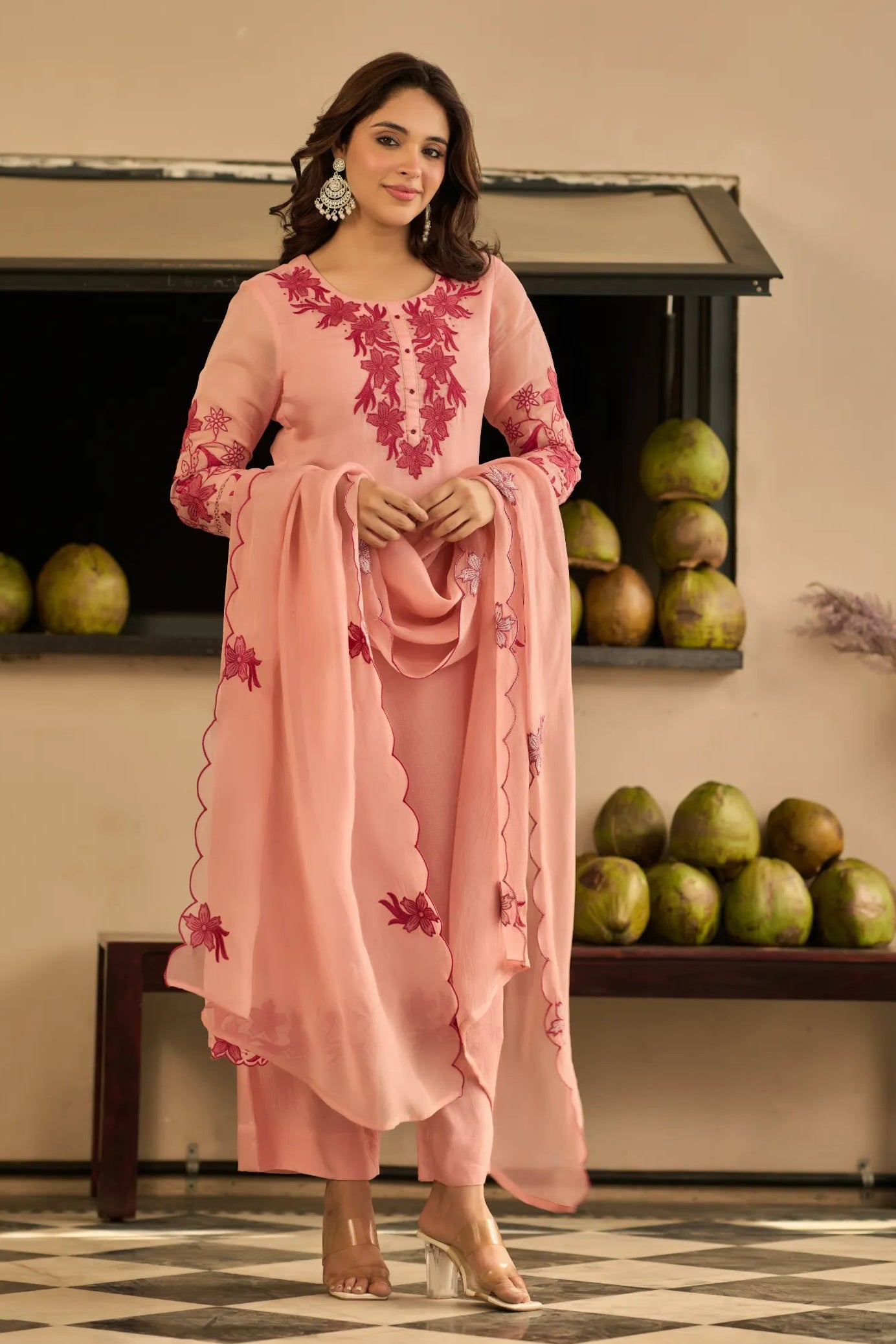 Blush Blossom Suit Set