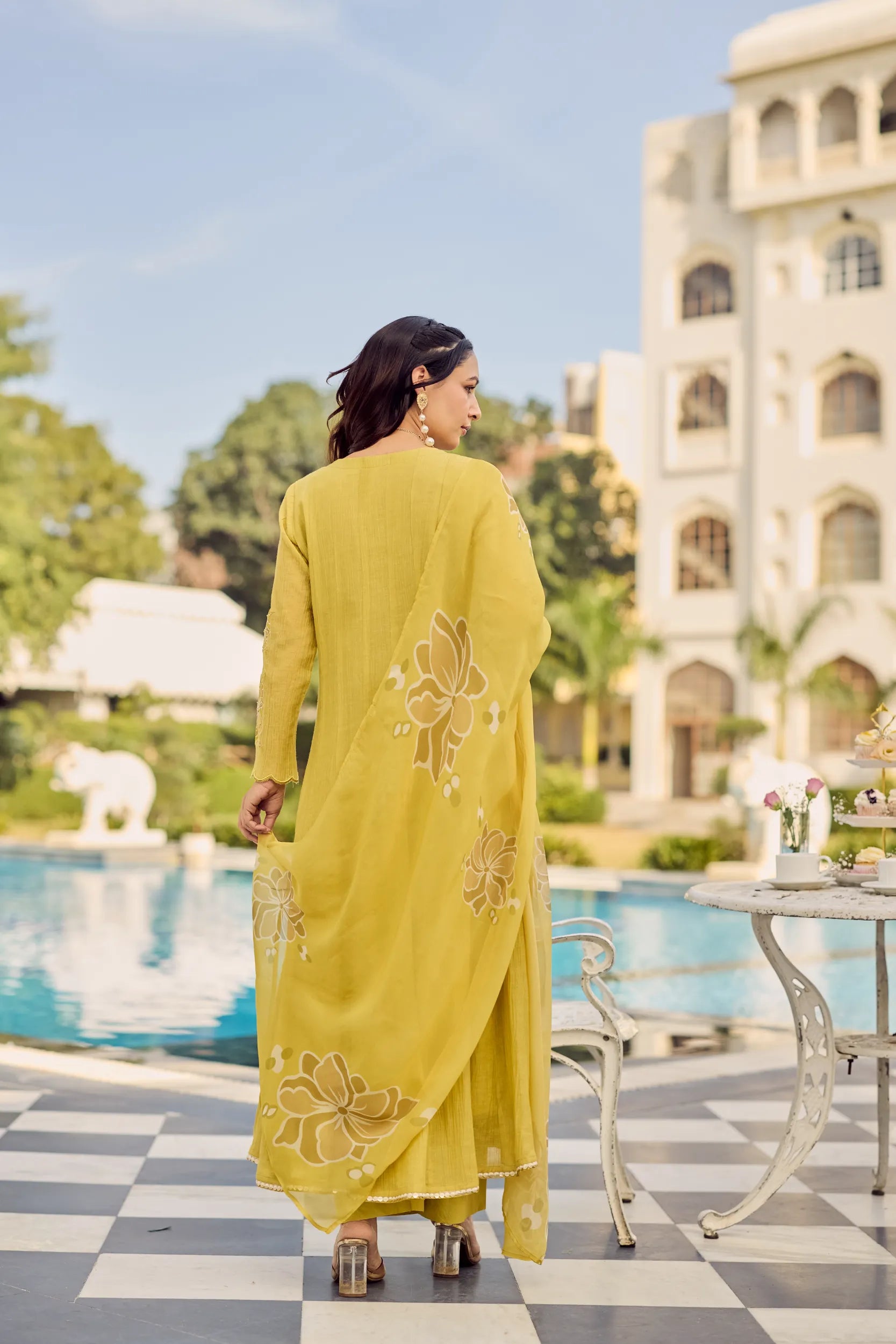 Royal Sunflower Suit Set